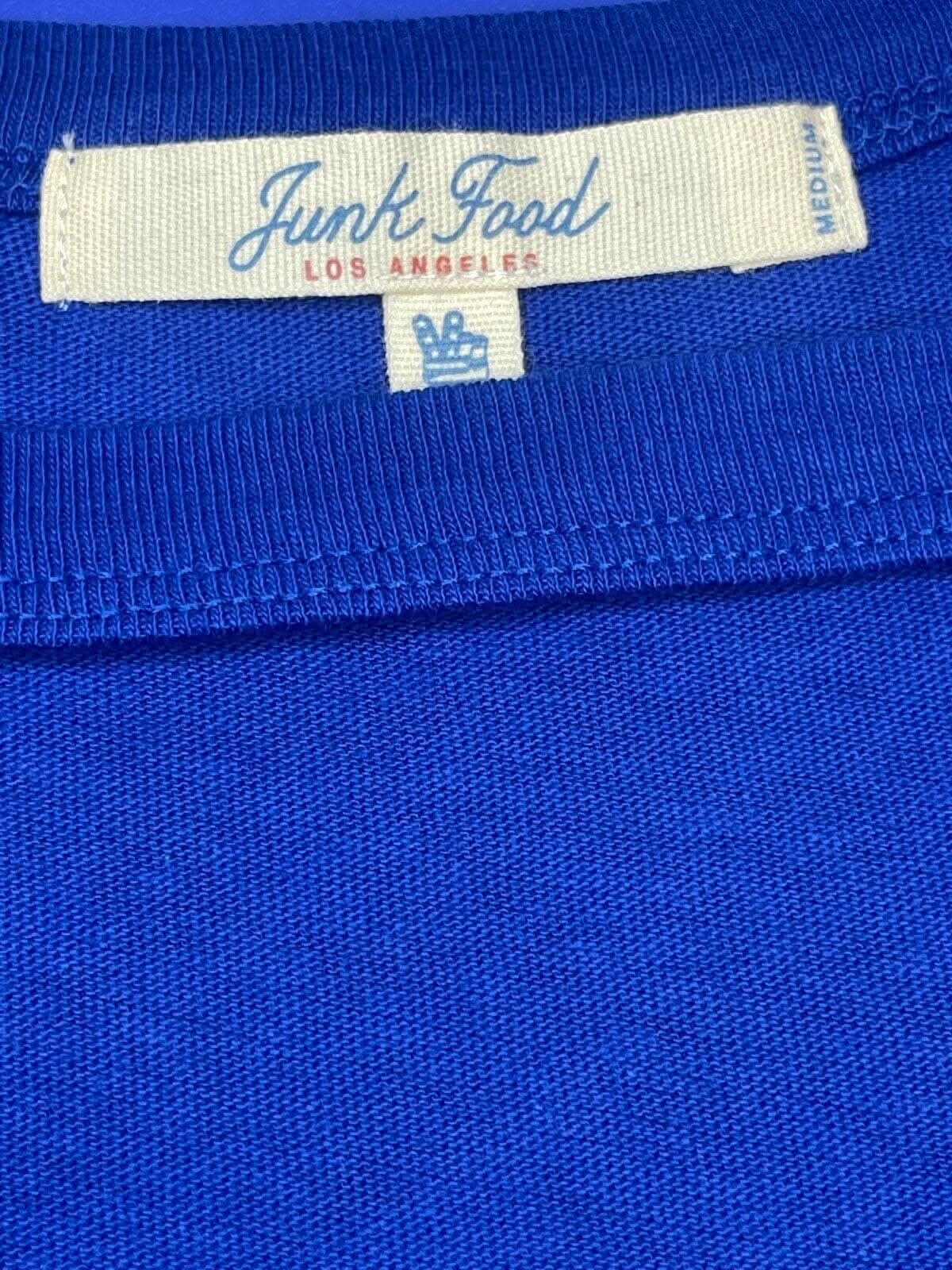 NFL Seattle Seahawks Junk Food Cut-Out V-Neck T-Shirt Women's Medium NWT