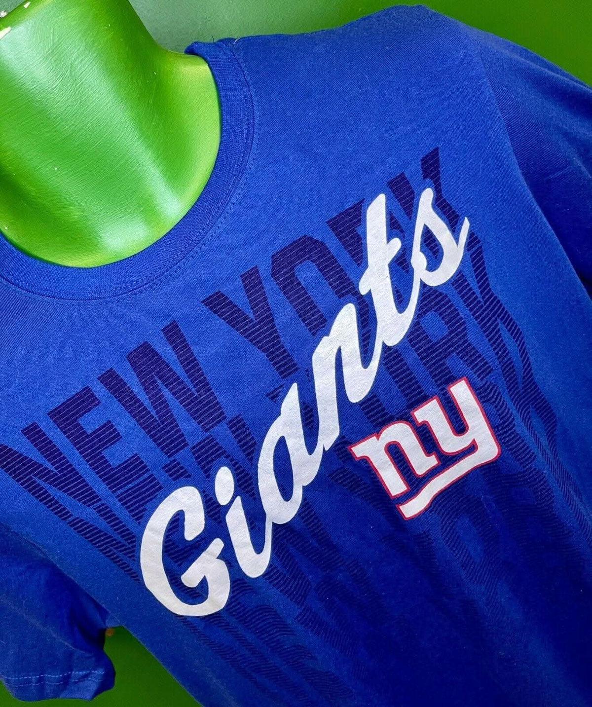 NFL New York Giants Majestic Women's Plus Size T-Shirt Large NWT