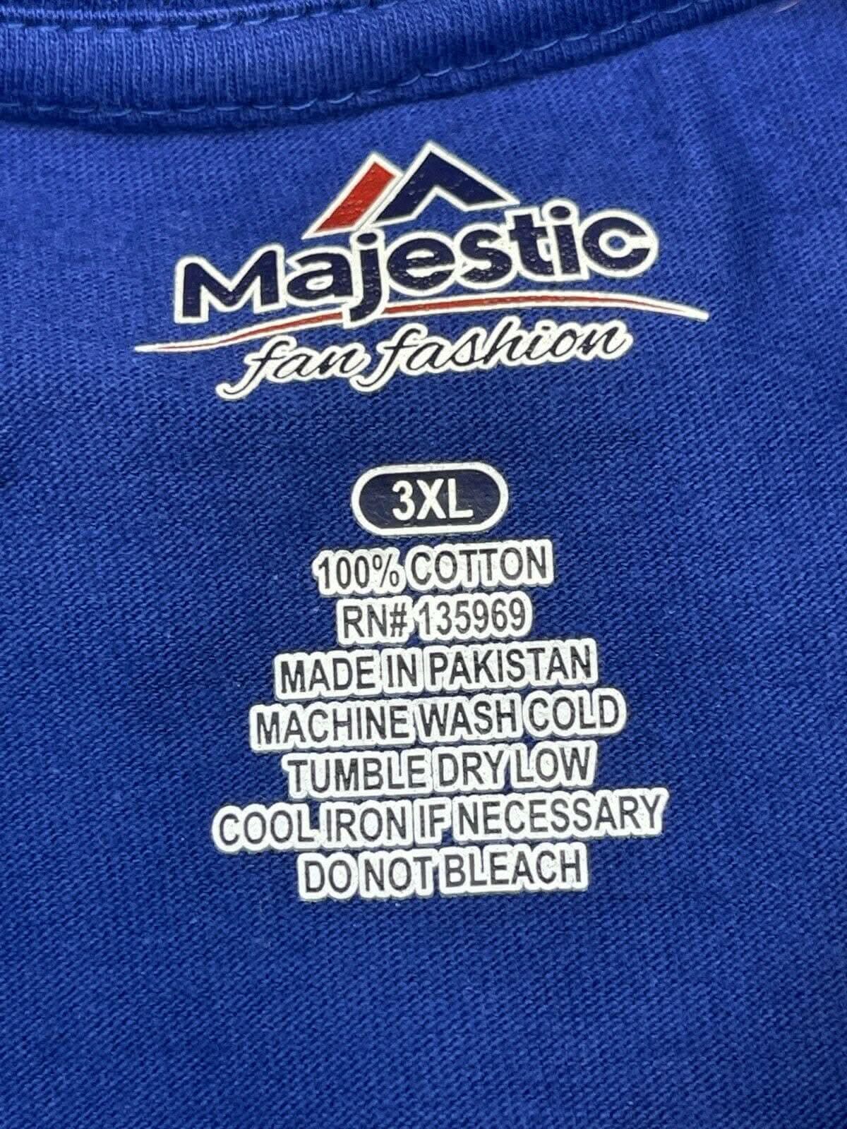 NFL New York Giants Majestic Women's Plus Size T-Shirt 3X-Large NWT BARGAIN