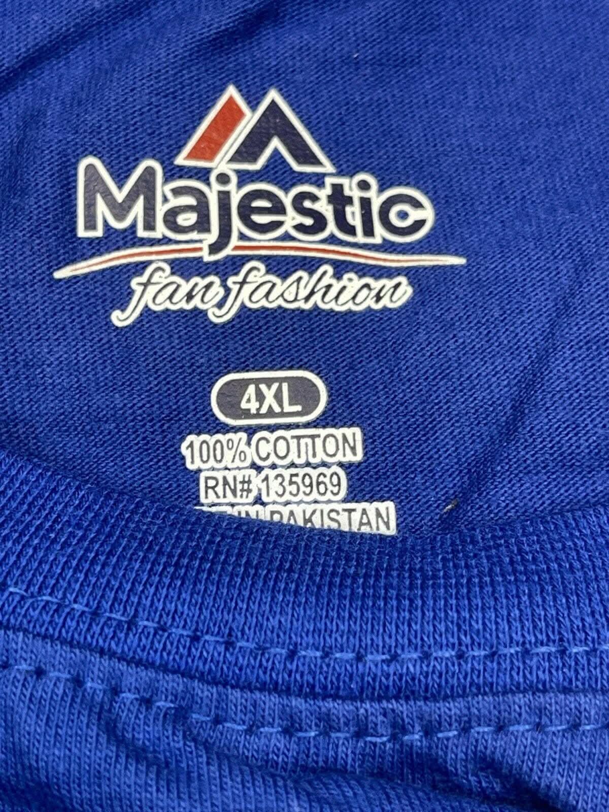 NFL New York Giants Majestic Women's Plus Size T-Shirt 4X-Large NWT