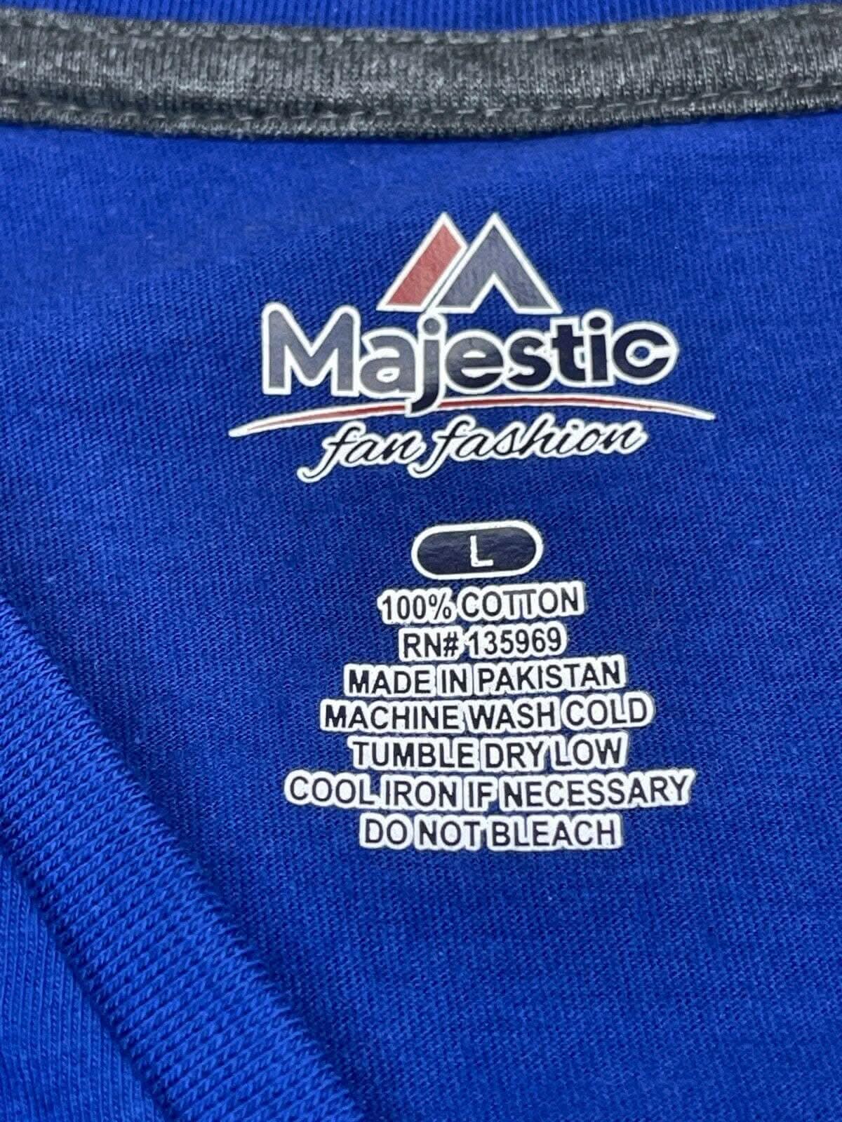 NFL New York Giants Majestic L/S Women's Large T-Shirt NWT BARGAIN
