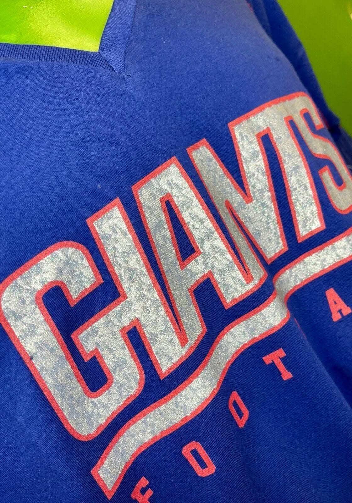 NFL New York Giants Majestic L/S Women's X-Large T-Shirt NWT BARGAIN