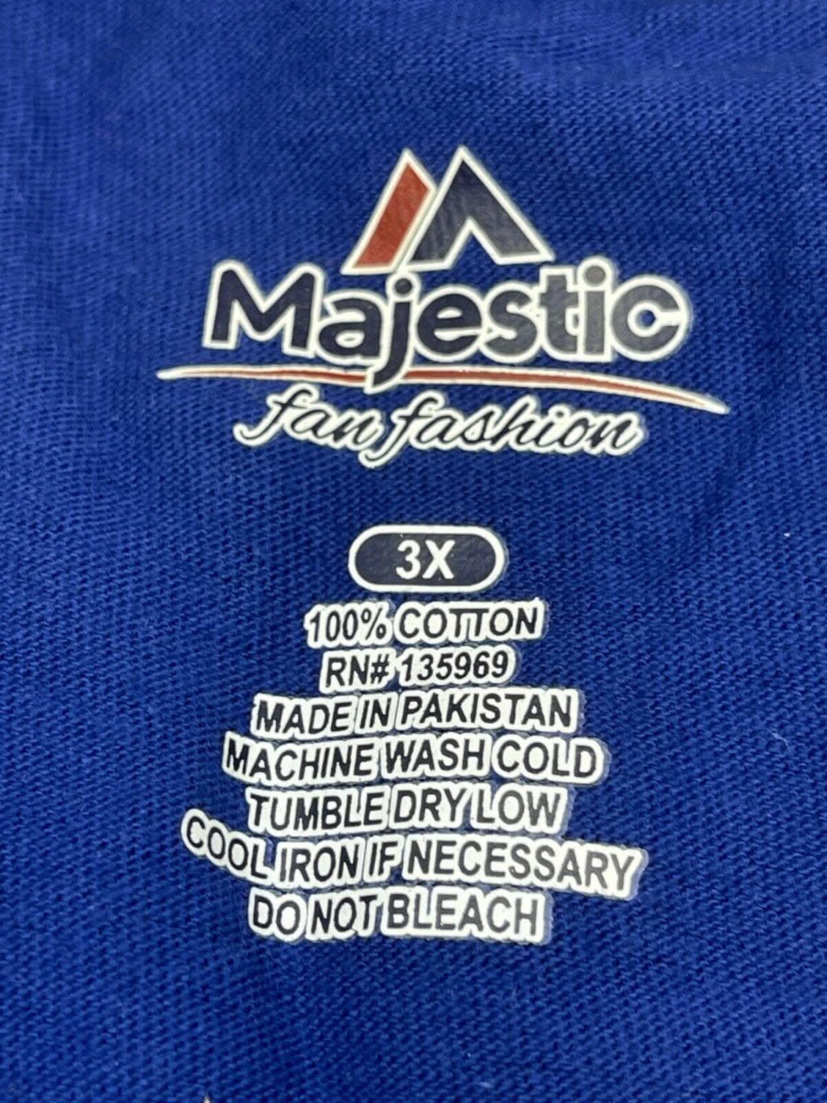 NFL New York Giants Majestic L/S Women's 3X-Large T-Shirt NWT