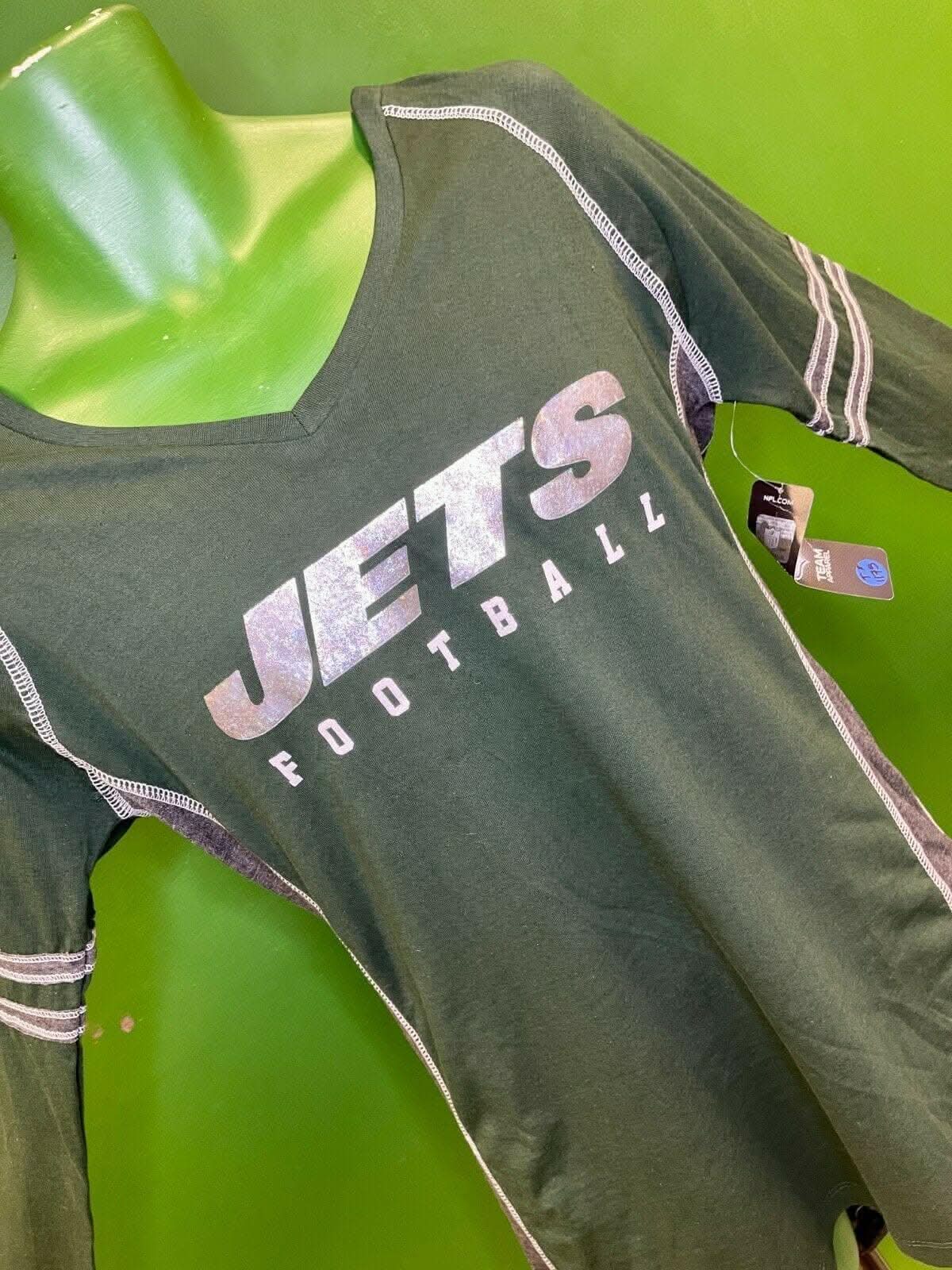 NFL New York Jets Majestic L/S Women's T-Shirt Women's 3XL NWT BARGAIN