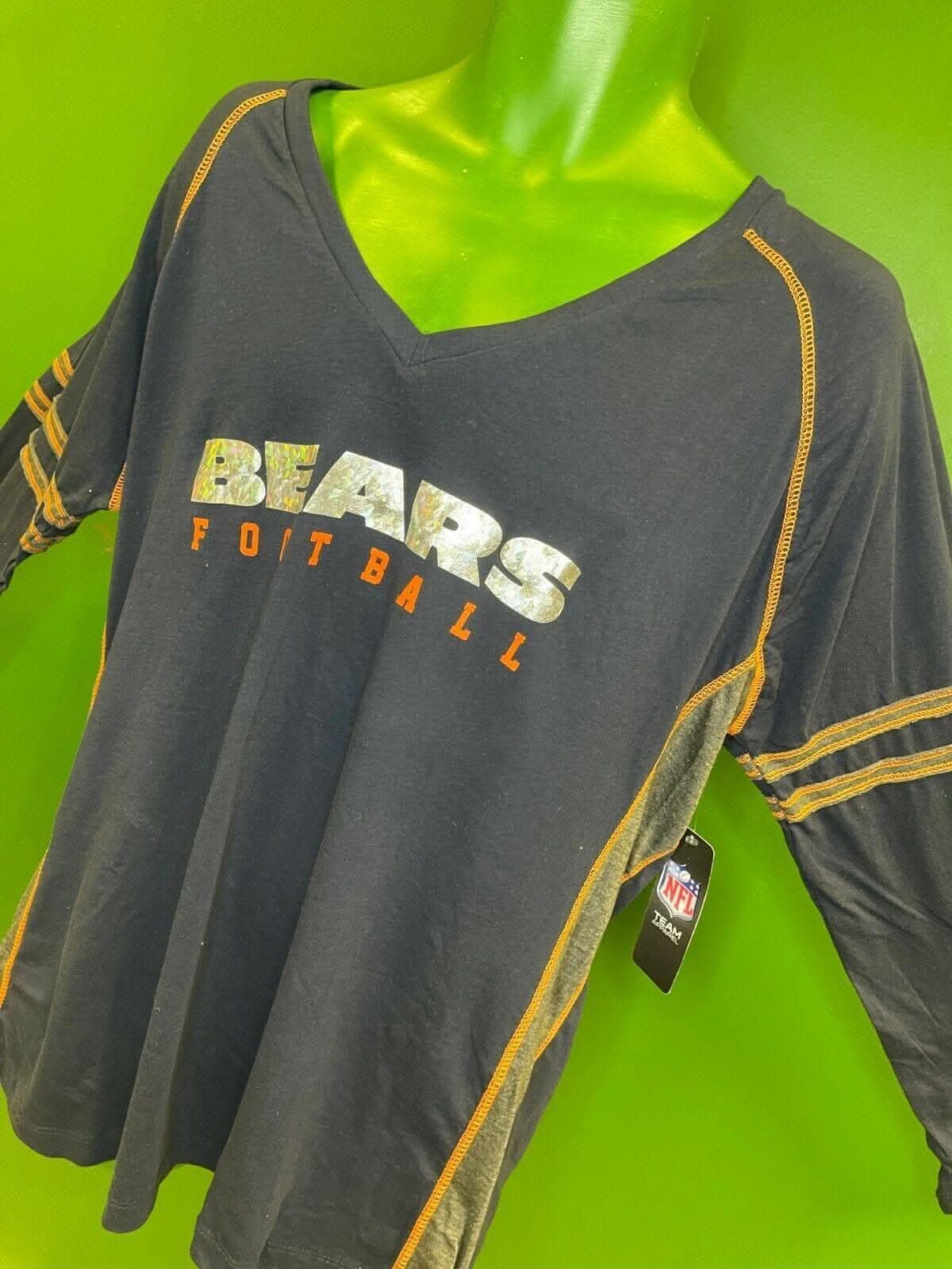 NFL Chicago Bears Majestic L/S T-Shirt Women's 1X NWT BARGAIN