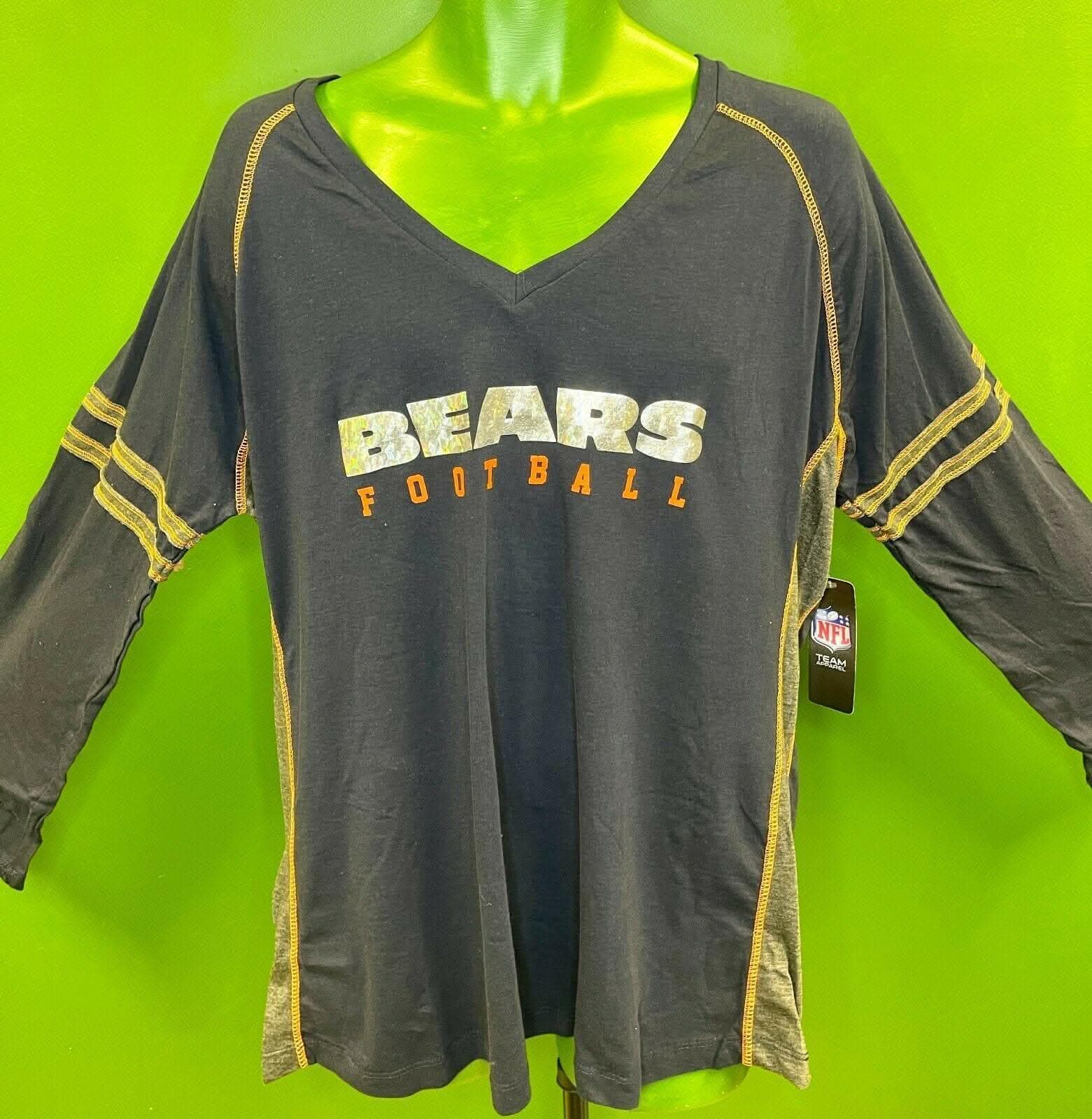 NFL Chicago Bears Majestic L/S T-Shirt Women's 1X NWT BARGAIN