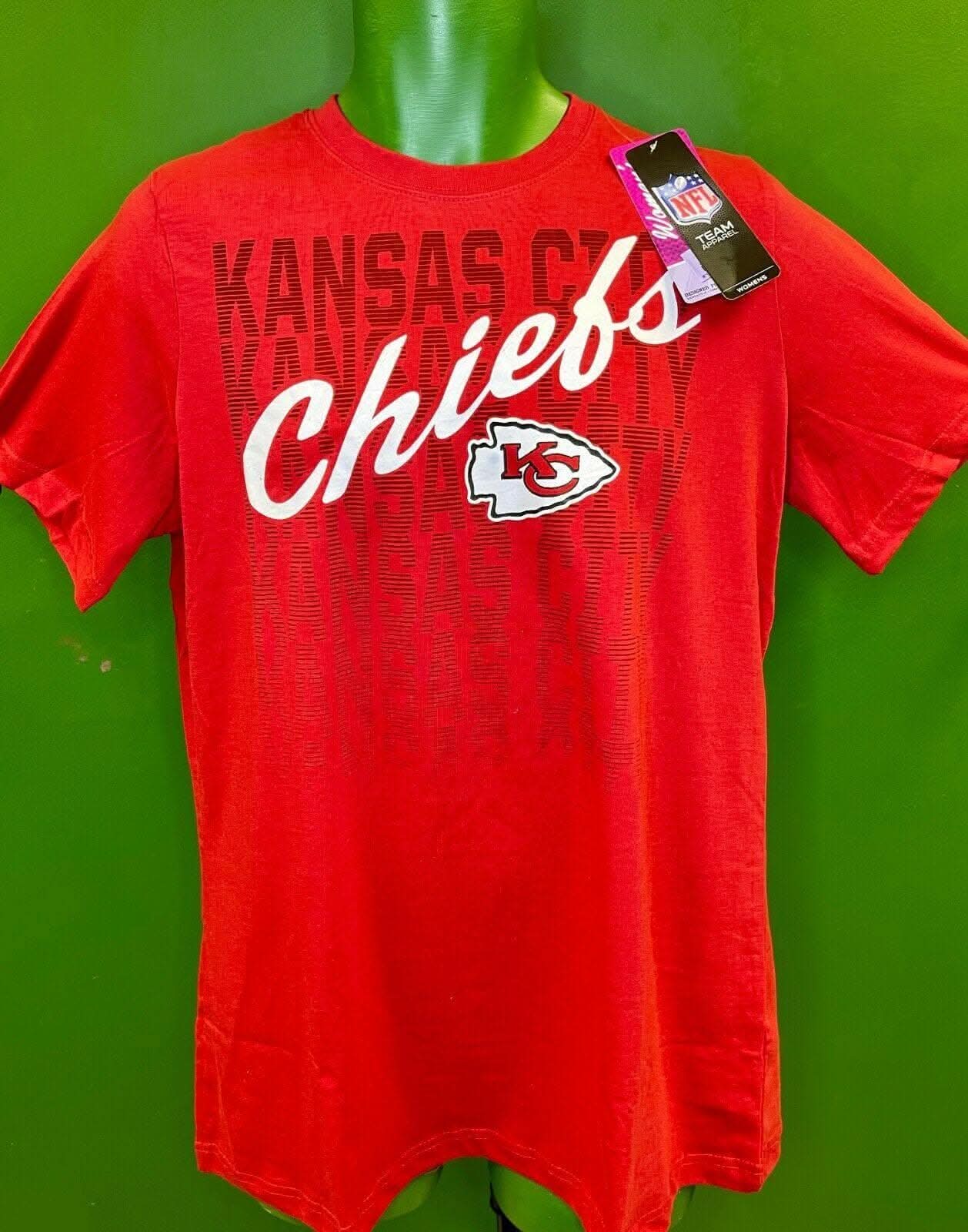 NFL Kansas City Chiefs Majestic Women's Plus Size T-Shirt Medium NWT BARGAIN