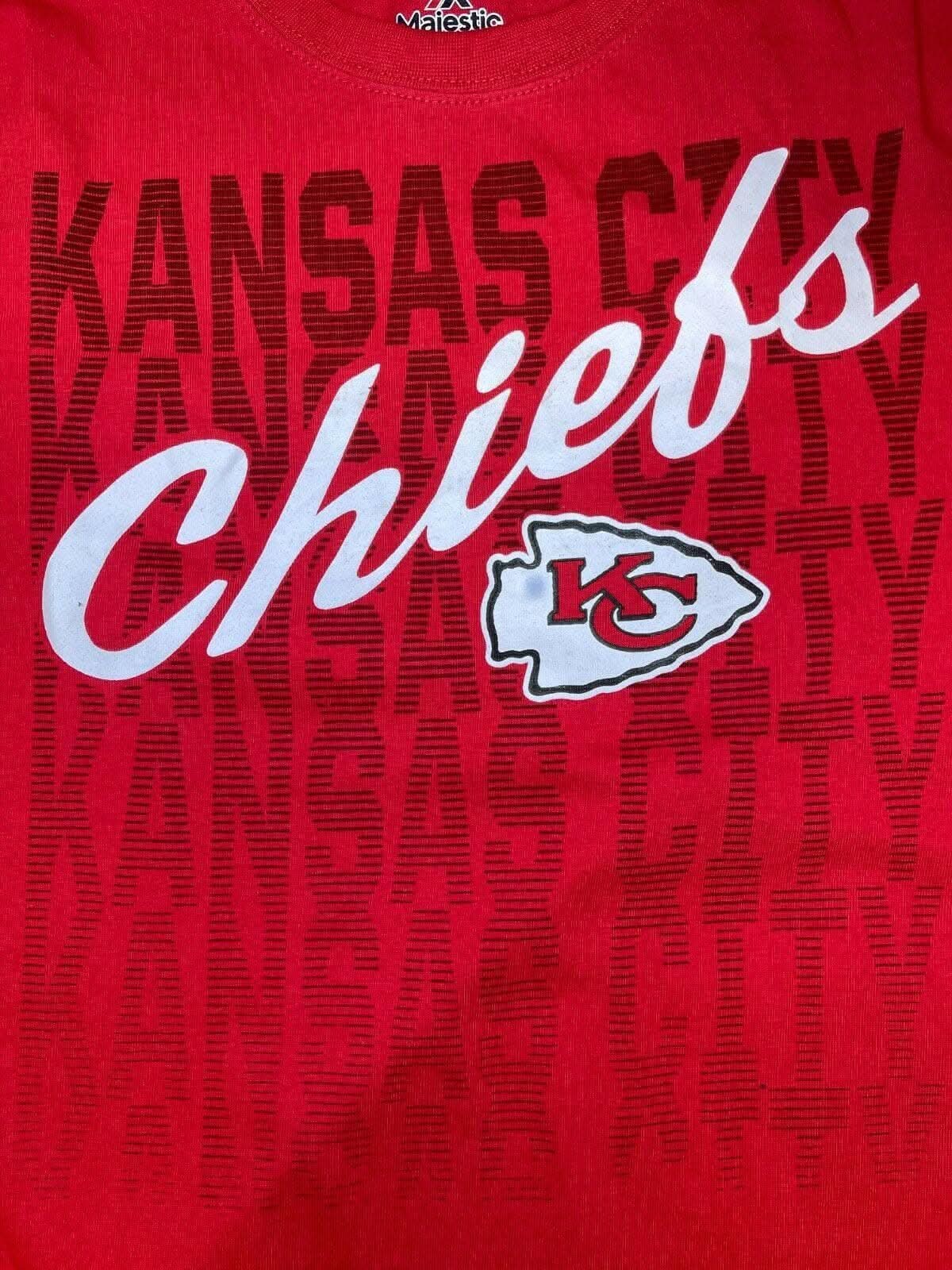 NFL Kansas City Chiefs Majestic Women's Plus Size T-Shirt Medium NWT BARGAIN