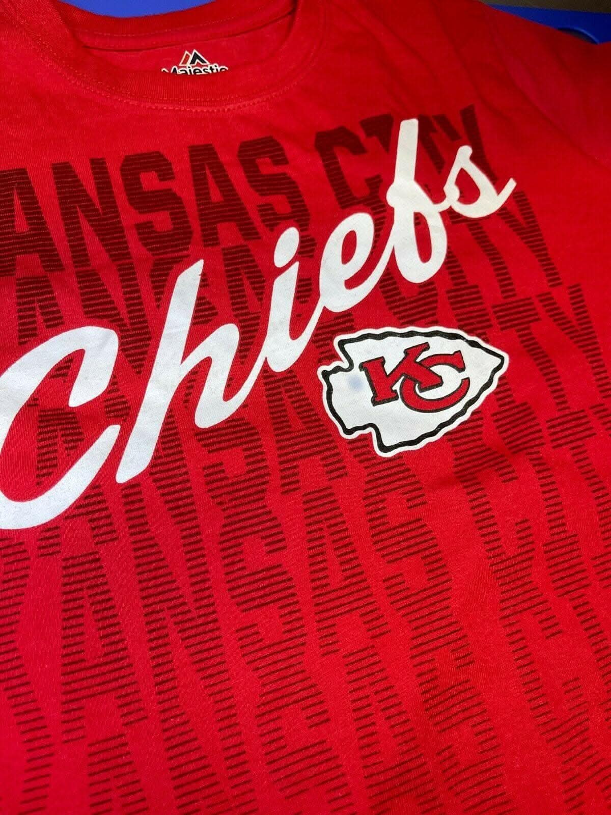 NFL Kansas City Chiefs Majestic Women's Plus Size T-Shirt Medium NWT BARGAIN