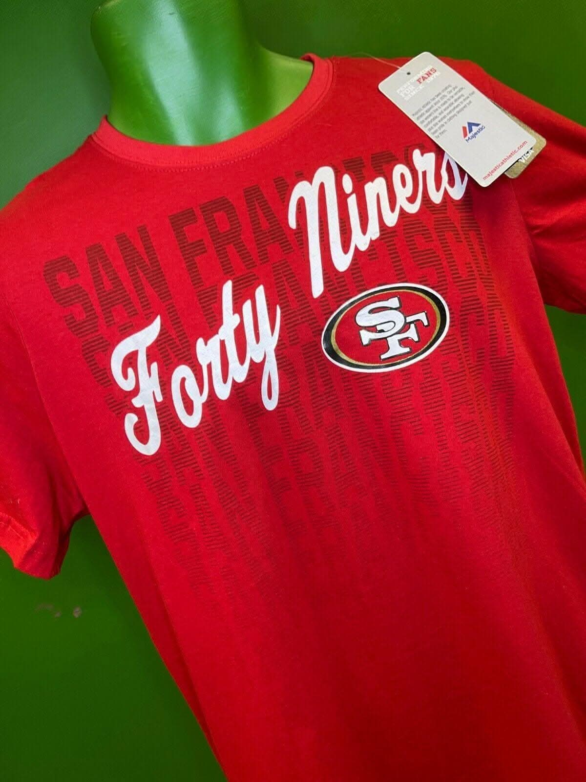 NFL San Francisco 49ers Majestic Women's Plus Size T-Shirt Medium NWT BARGAIN