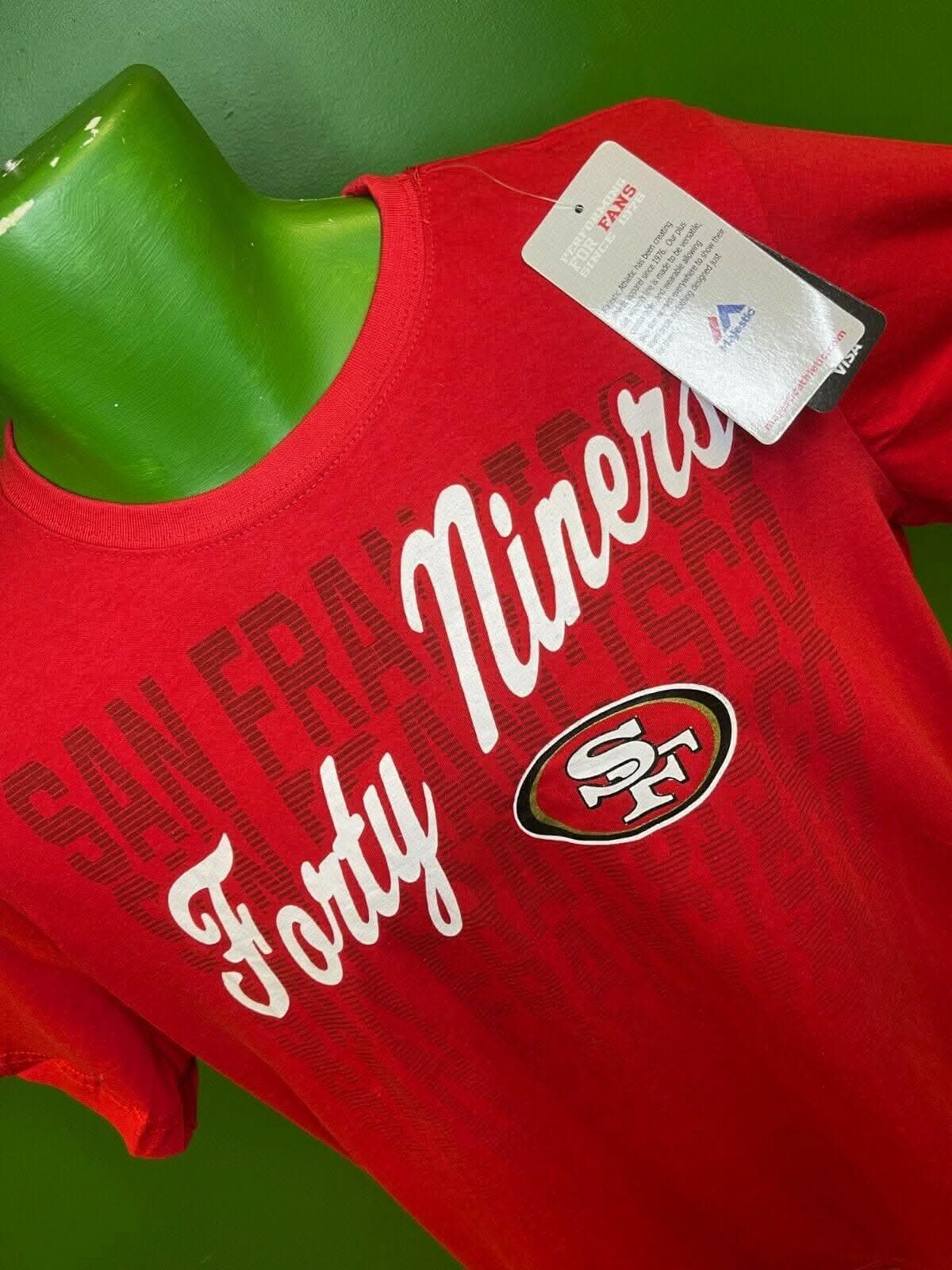 NFL San Francisco 49ers Majestic Women's Plus Size T-Shirt XL NWT BARGAIN