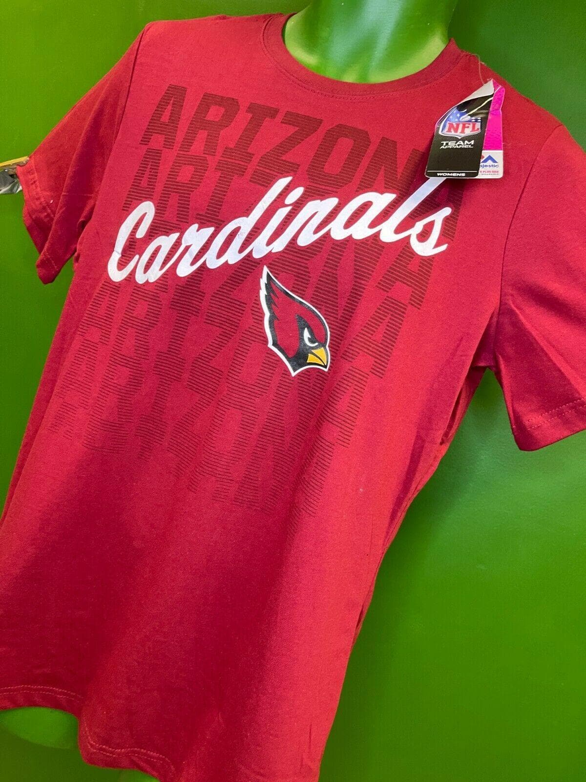 NFL Arizona Cardinals Majestic Women's Plus Size T-Shirt Large NWT