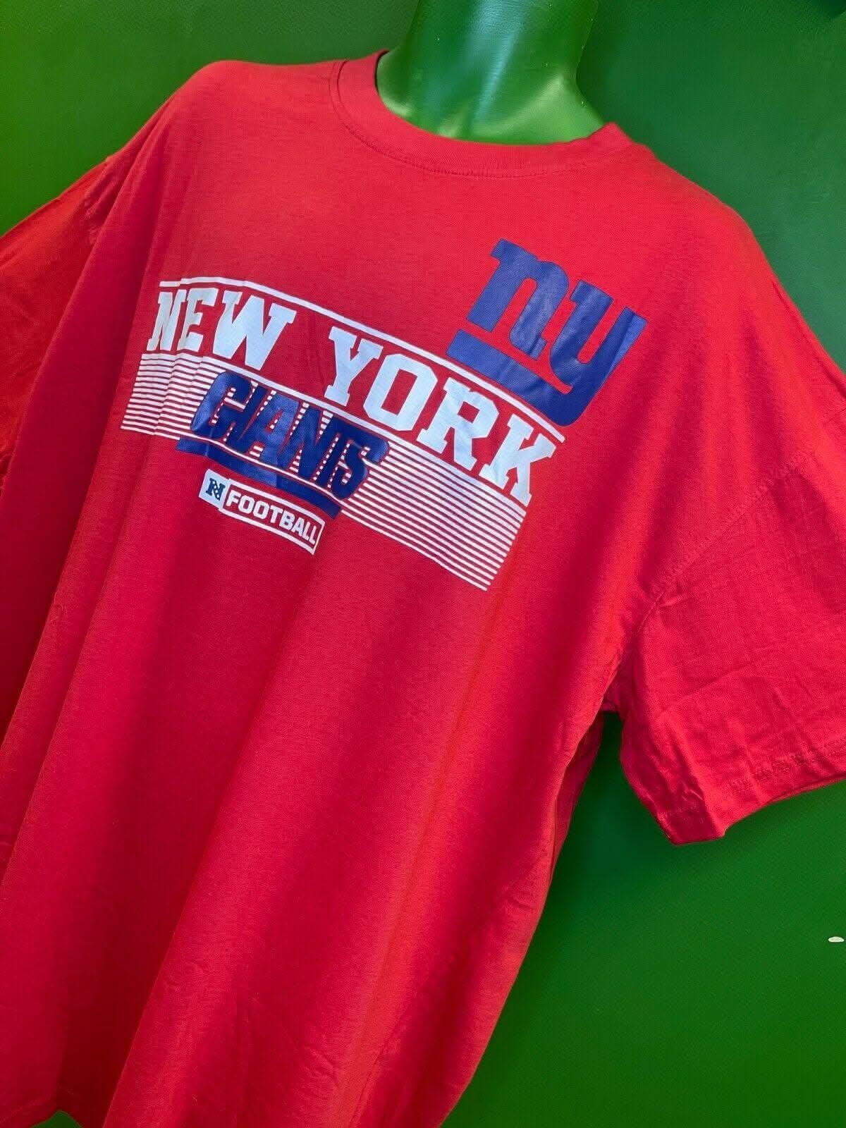 NFL New York Giants Majestic Red Cotton T-Shirt Men's 4X-Large NWT BARGAIN