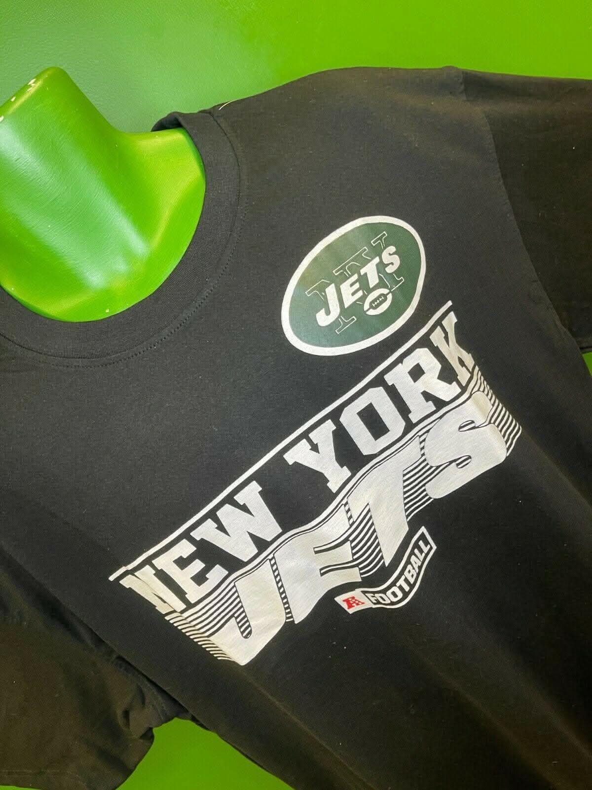 NFL New York Jets Majestic Black Cotton T-Shirt Men's 3X-Large NWT BARGAIN