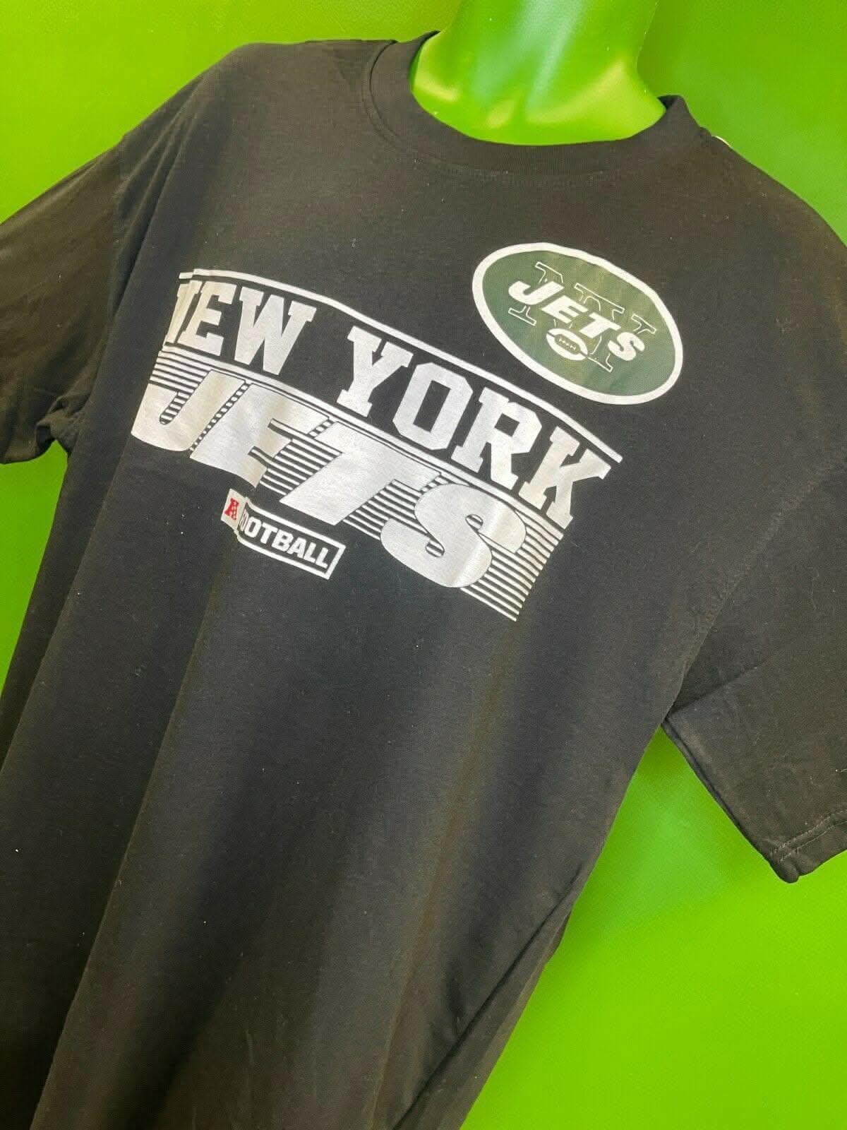NFL New York Jets Majestic Black Cotton T-Shirt Men's 3X-Large NWT BARGAIN