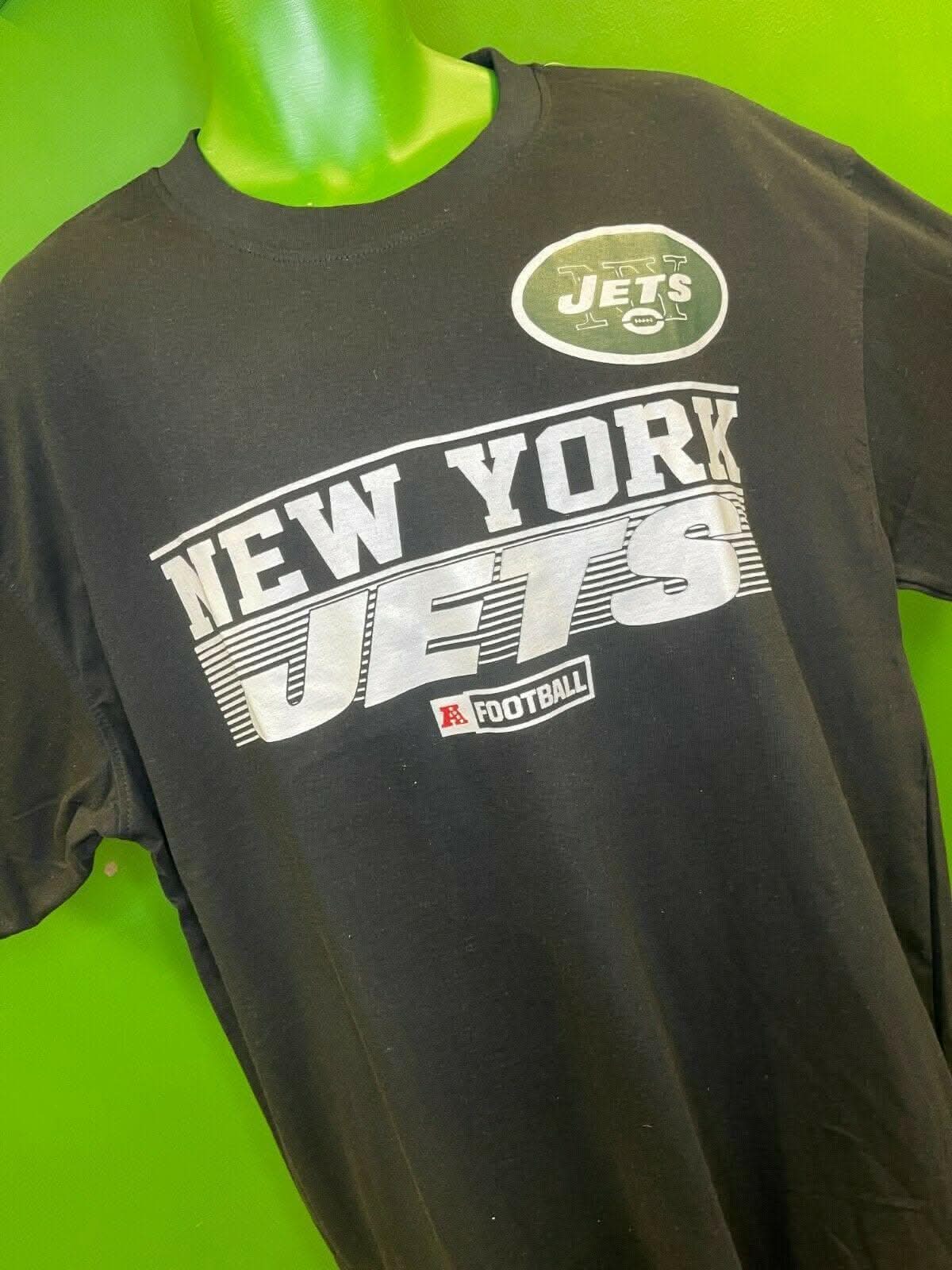 NFL New York Jets Majestic Black Cotton T-Shirt Men's 3X-Large NWT BARGAIN