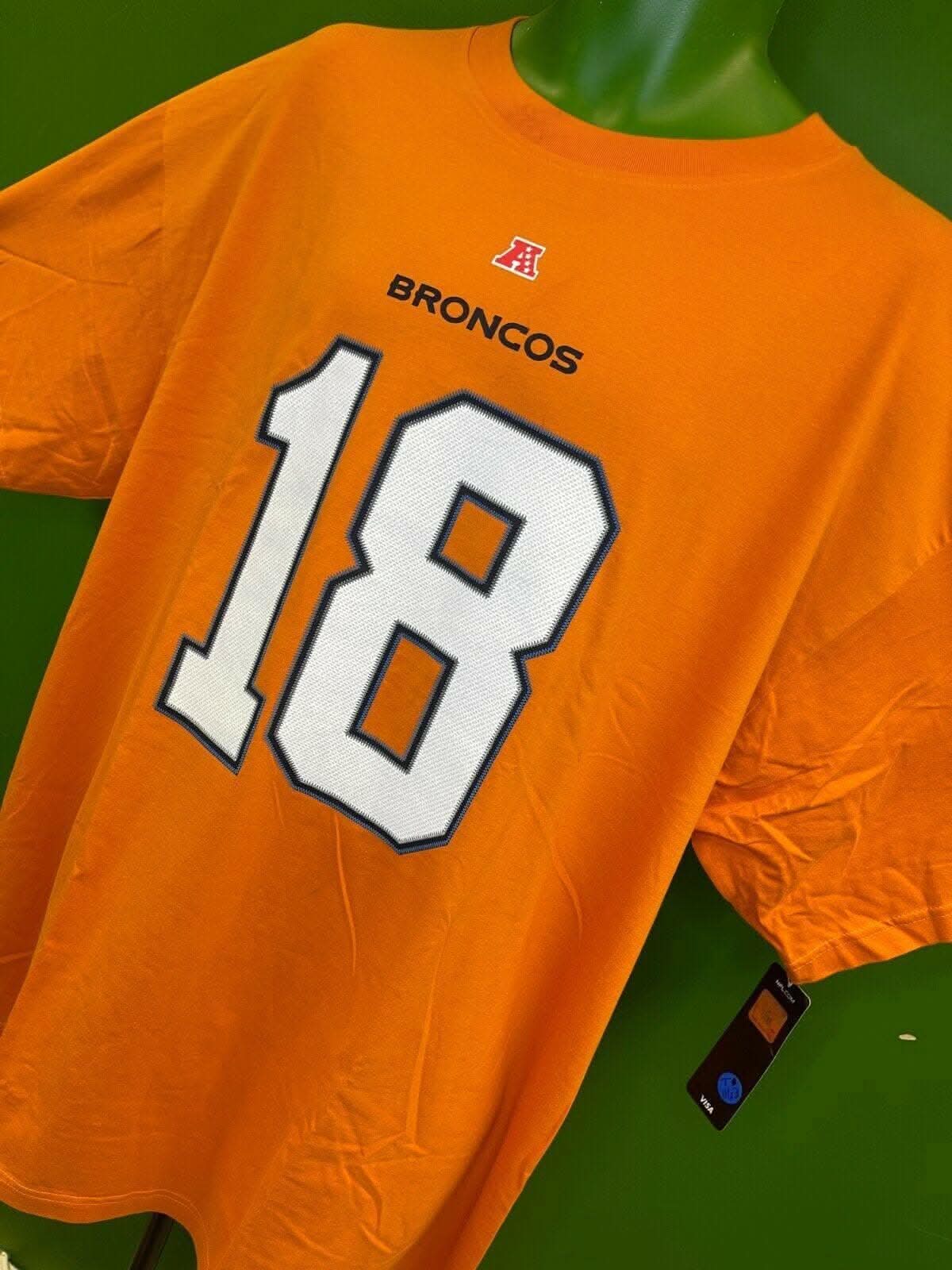 NFL Denver Broncos Manning #18 Majestic T-Shirt Men's 2X-Big NWT BARGAIN