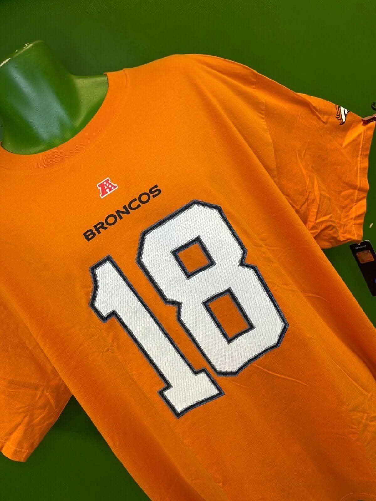 NFL Denver Broncos Manning #18 Majestic T-Shirt Men's 2X-Big NWT BARGAIN