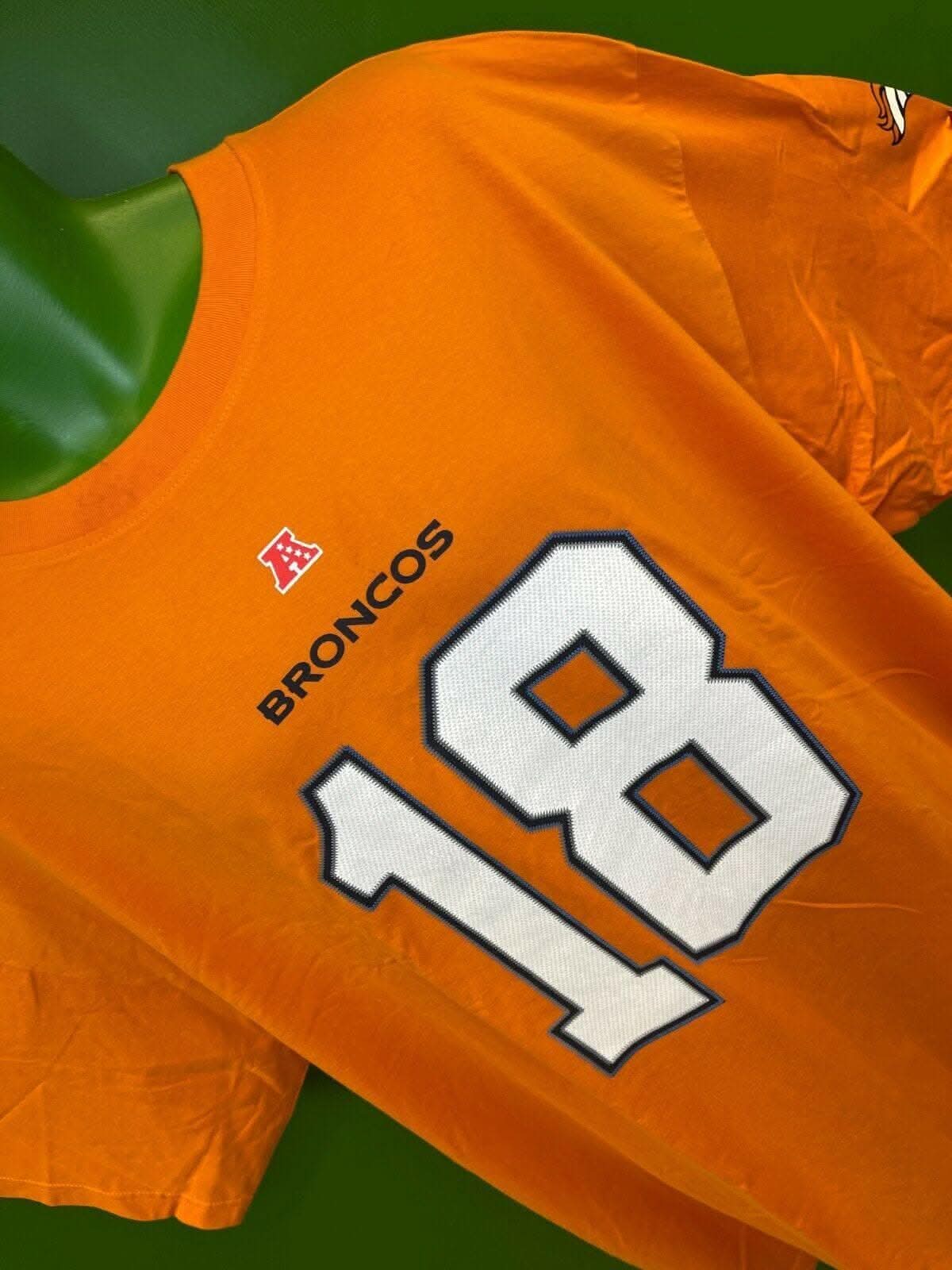 NFL Denver Broncos Manning #18 Majestic T-Shirt Men's 2X-Big NWT BARGAIN