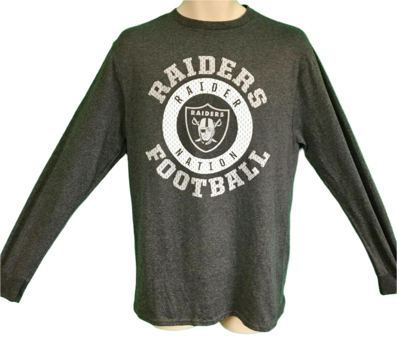 NFL Las Vegas Raiders Pro Line L/S T-Shirt Men's Medium NWT