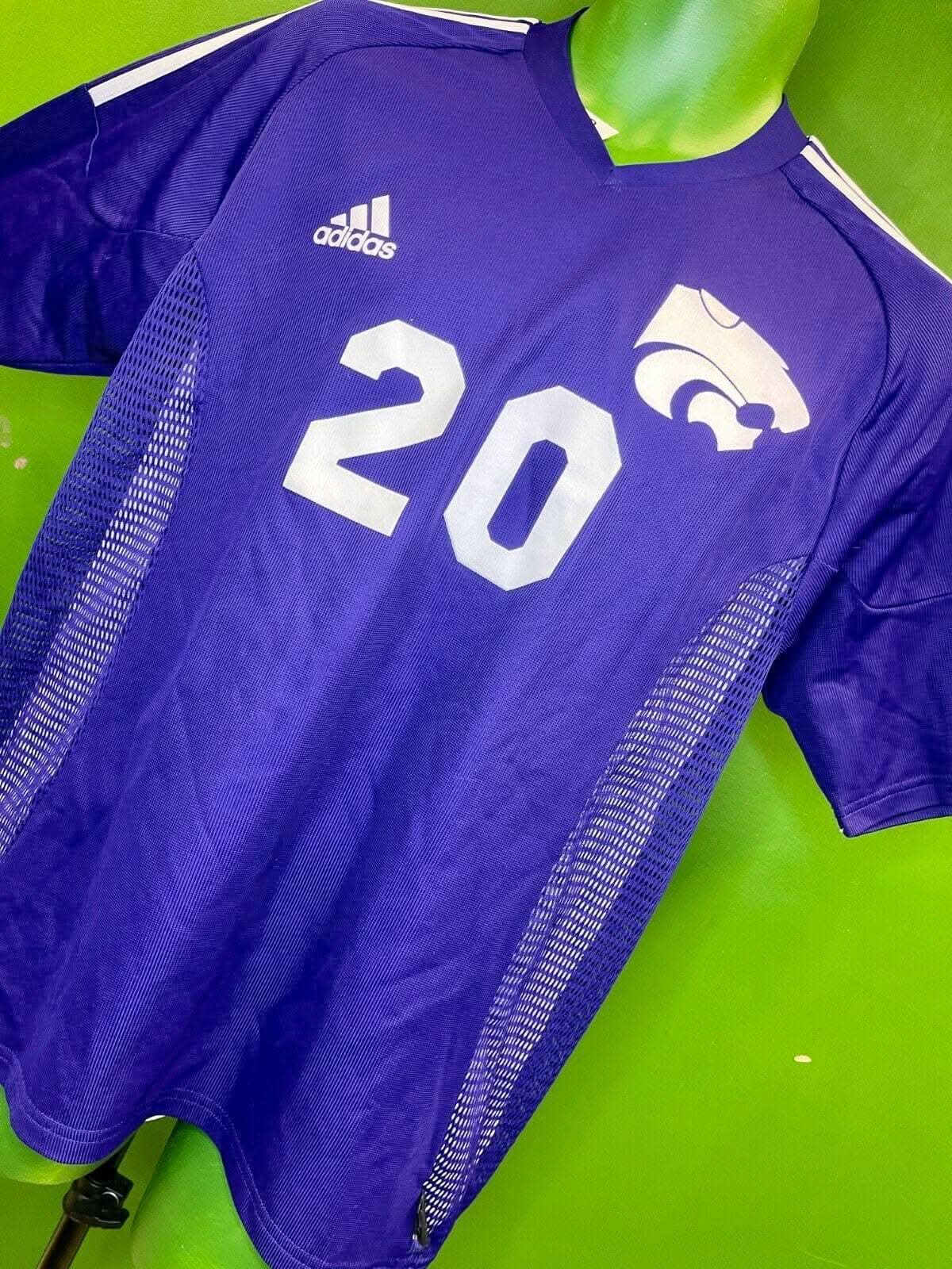 NCAA Kansas State Wildcats #20 Adidas Jersey Climacool Men's Medium