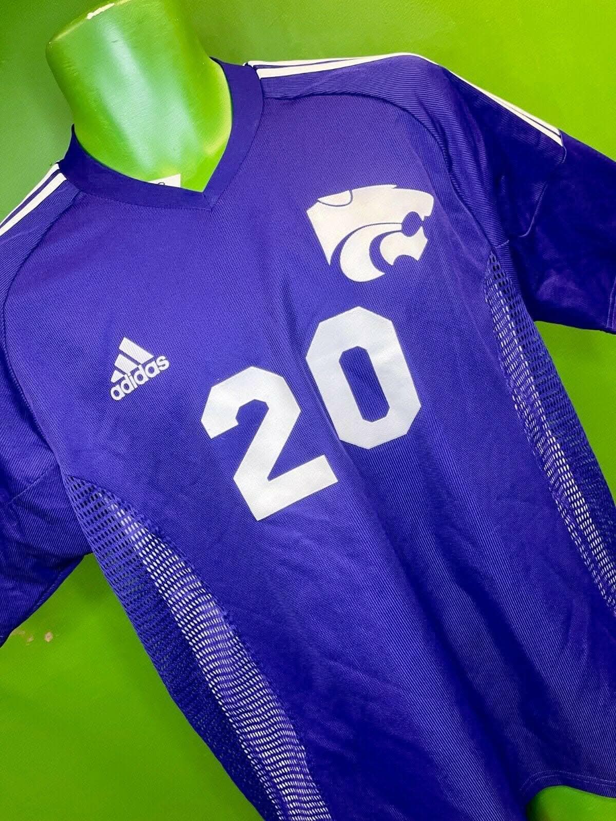 NCAA Kansas State Wildcats #20 Adidas Jersey Climacool Men's Medium
