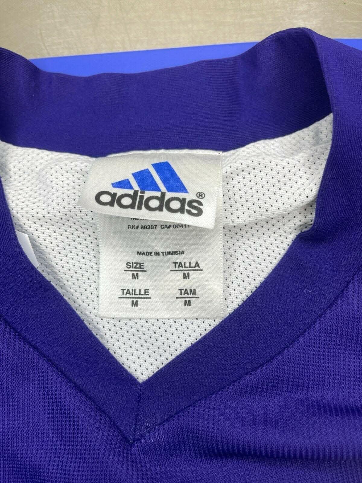 NCAA Kansas State Wildcats #20 Adidas Jersey Climacool Men's Medium