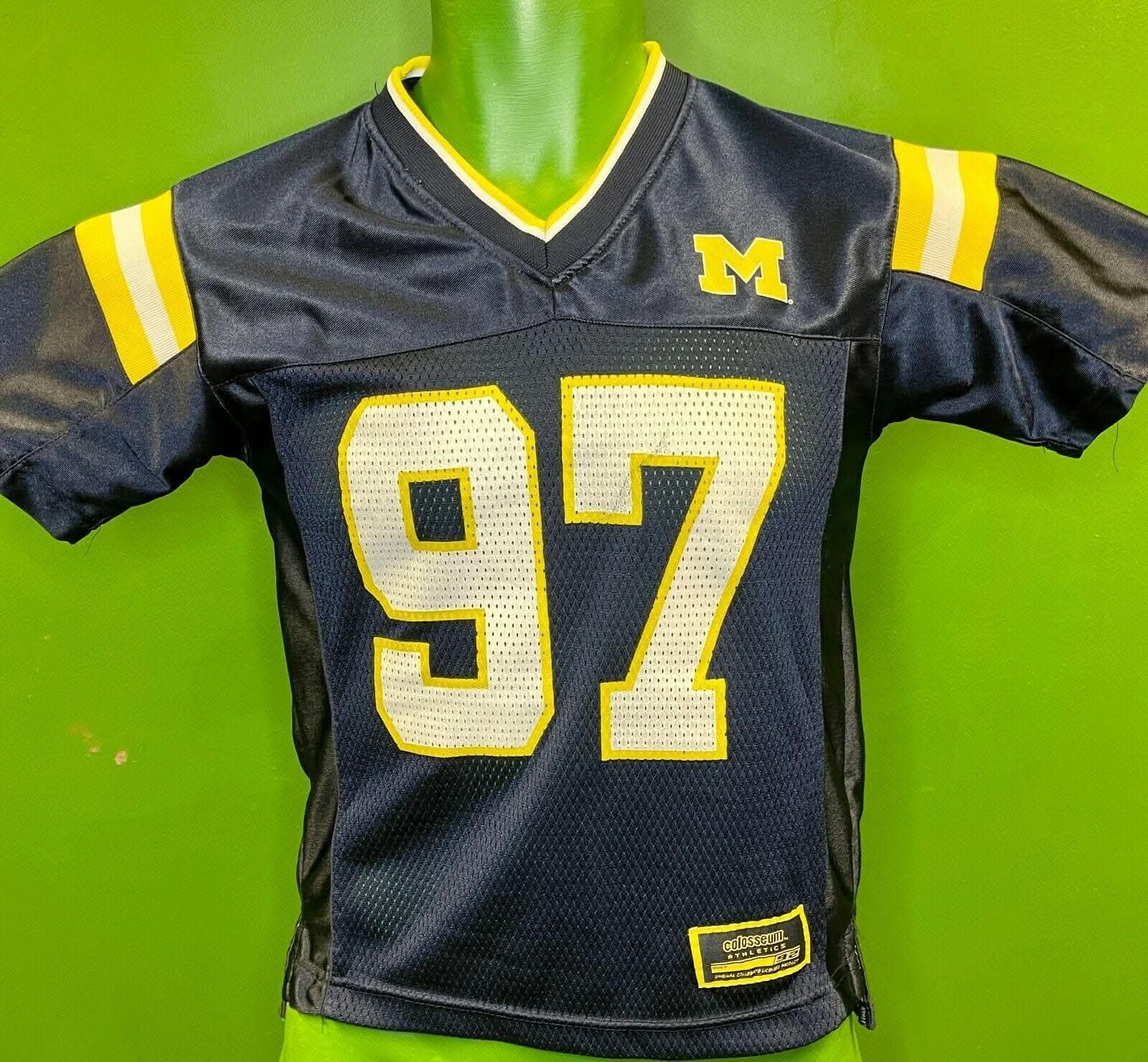 NCAA Michigan Wolverines Colosseum #97 Jersey Youth Small 6