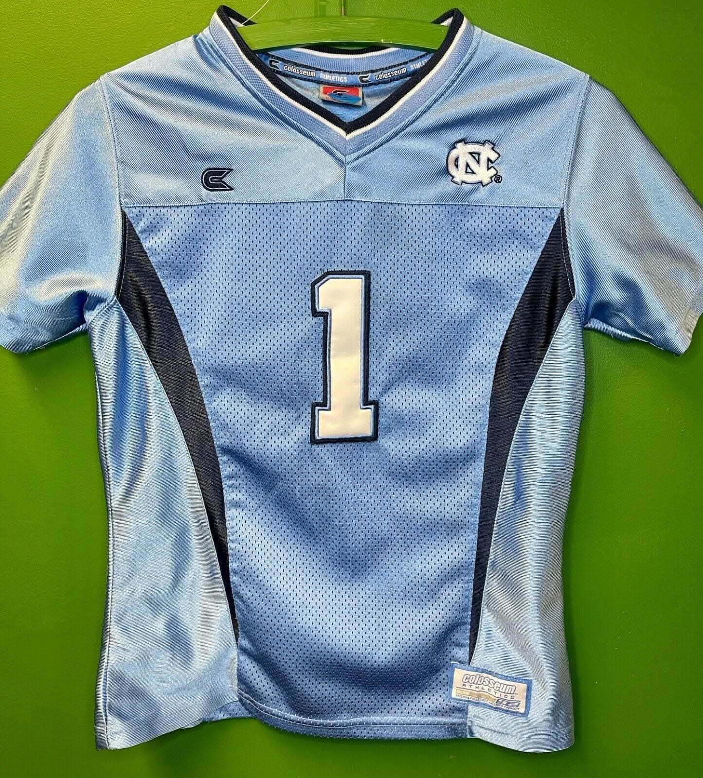 NCAA North Carolina Tar Heels #1 Colosseum Jersey Youth Small