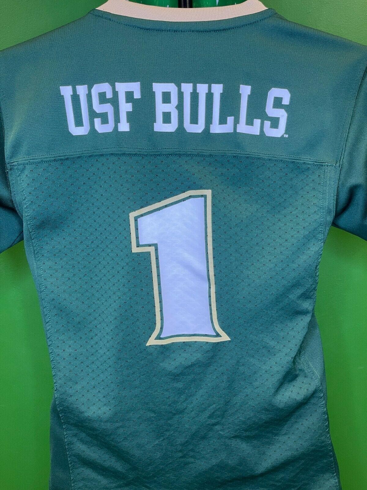 NCAA South Florida Bulls #1 Jersey Youth Medium 8-10
