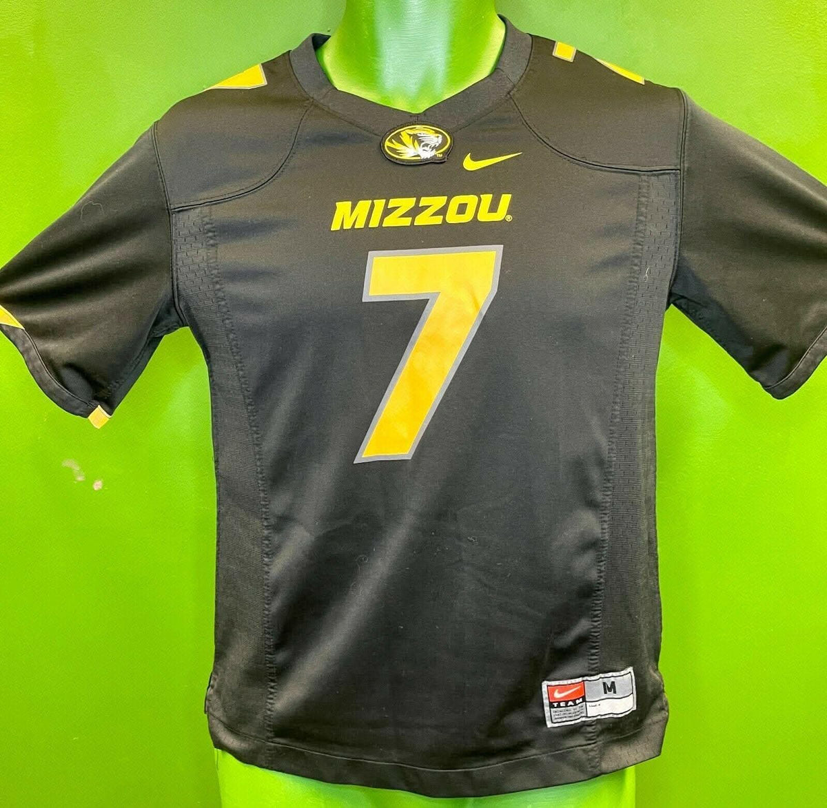 NCAA Missouri Tigers #7 Jersey Youth Medium 10-12