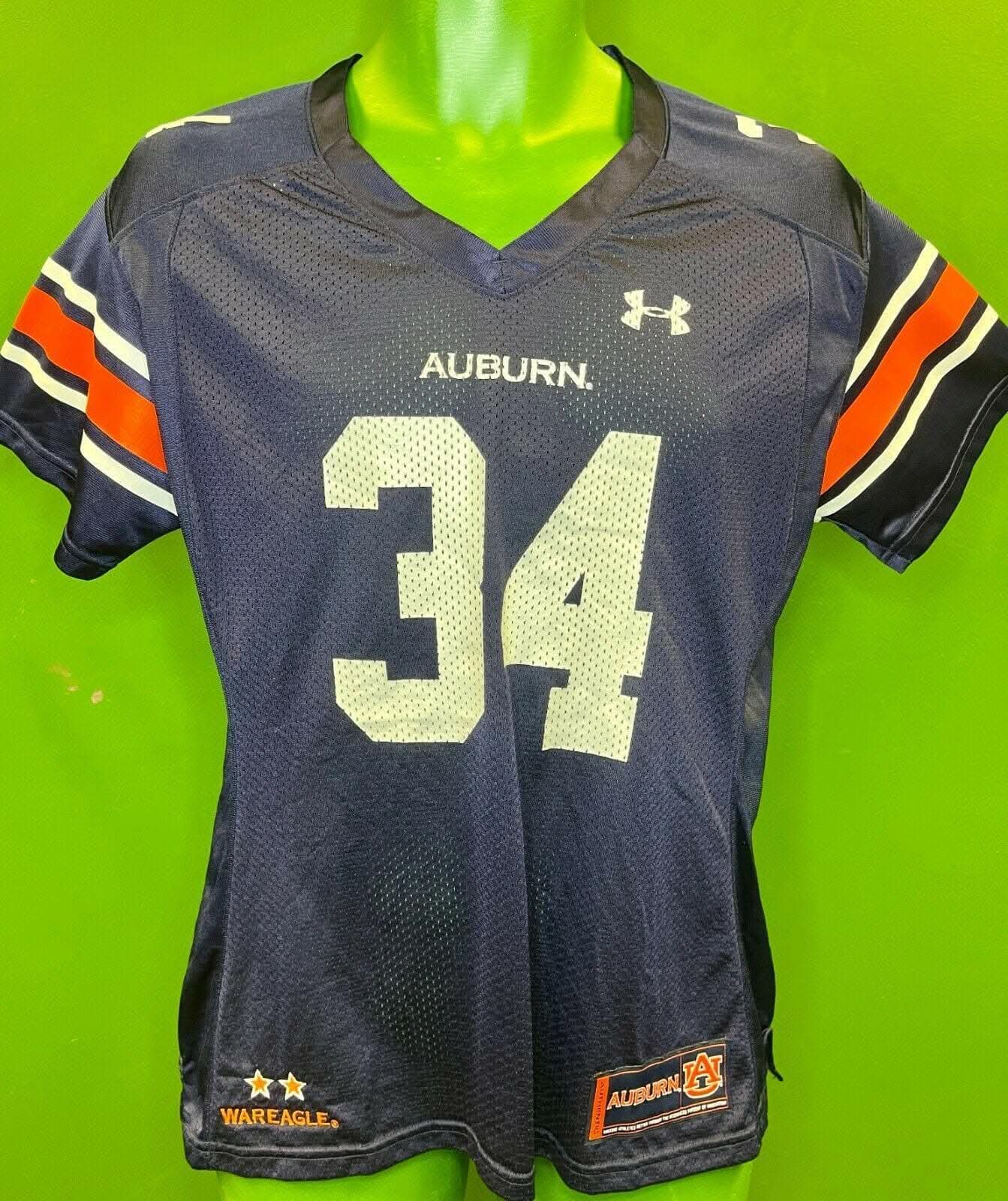 NCAA Auburn Tigers #34 Under Armour Jersey Women's Medium