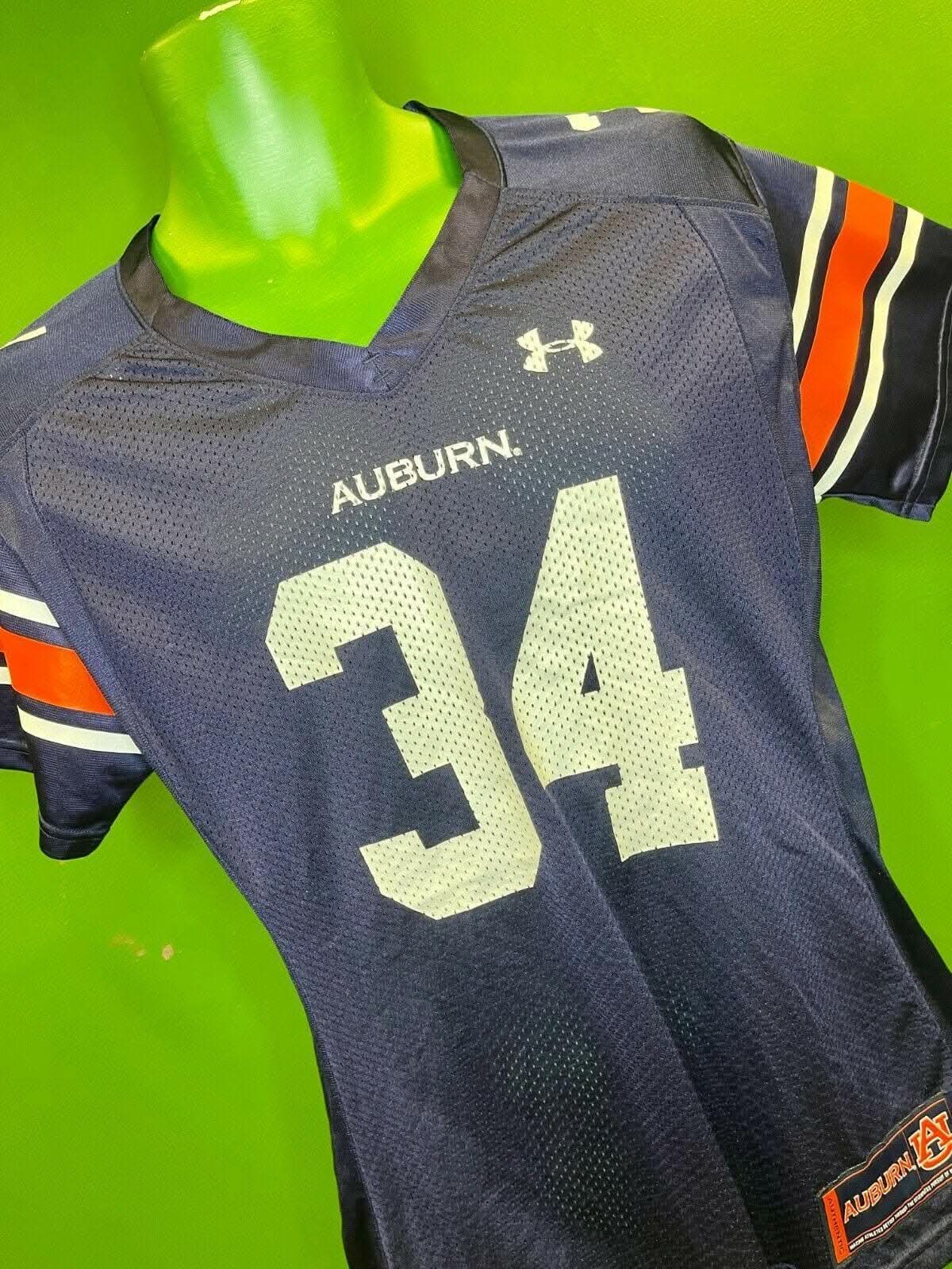 NCAA Auburn Tigers #34 Under Armour Jersey Women's Medium