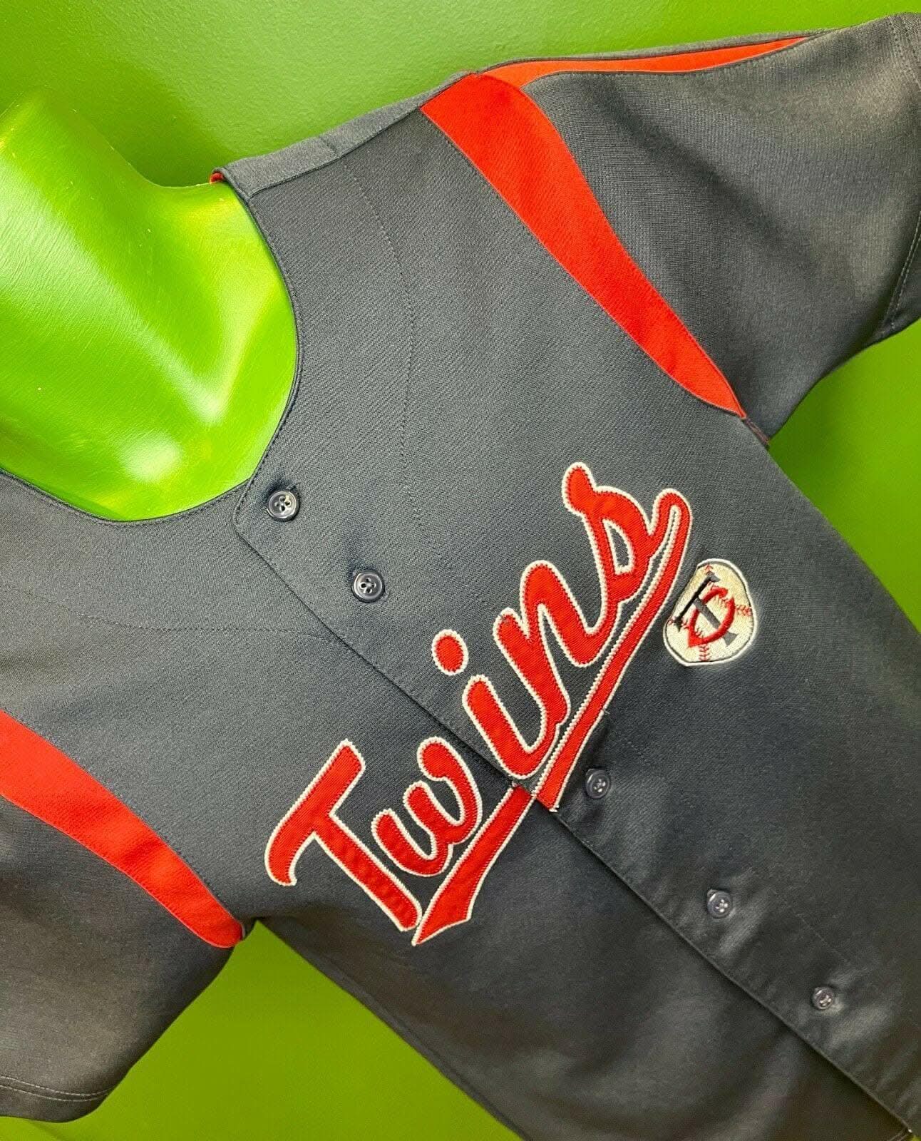 MLB Minnesota Twins True Fan Stitched Jersey Youth Medium