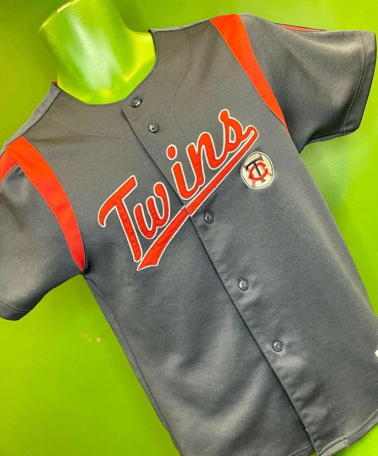 MLB Minnesota Twins True Fan Stitched Jersey Youth Medium