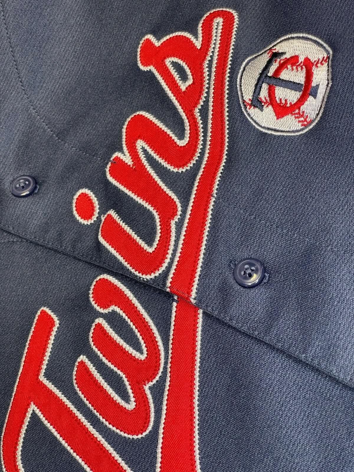 MLB Minnesota Twins True Fan Stitched Jersey Youth Medium