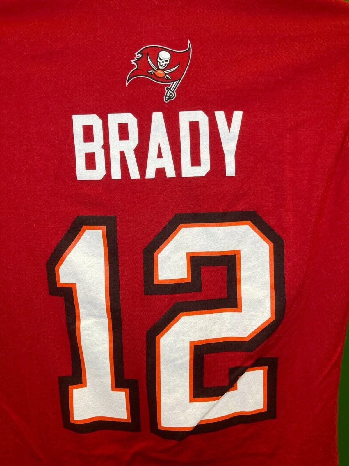 NFL Tampa Bay Buccaneers Tom Brady #12 T-Shirt Youth Large 14-16