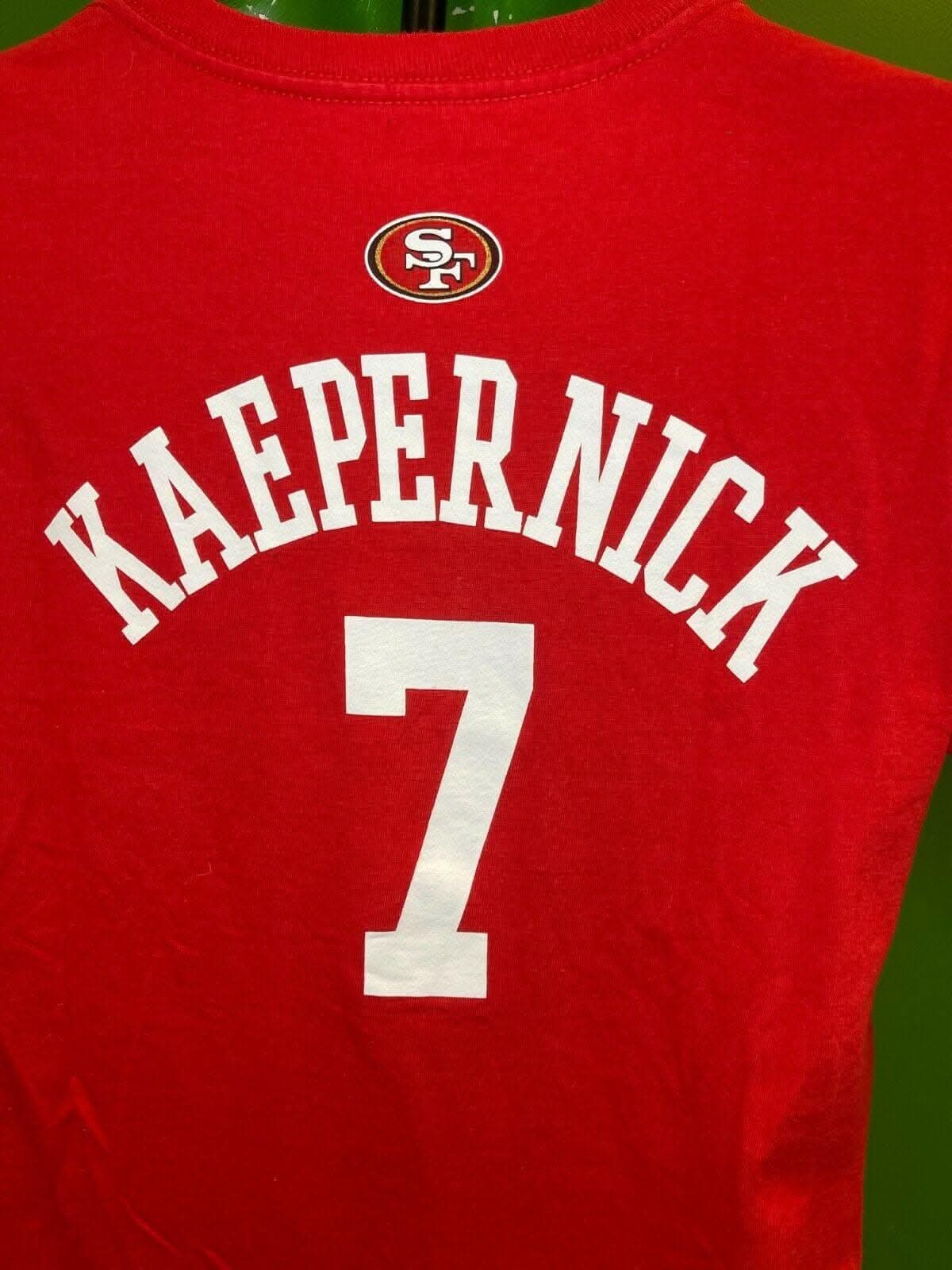 NFL San Francisco 49ers Colin Kaepernick #7 T-Shirt Youth Large 14-16
