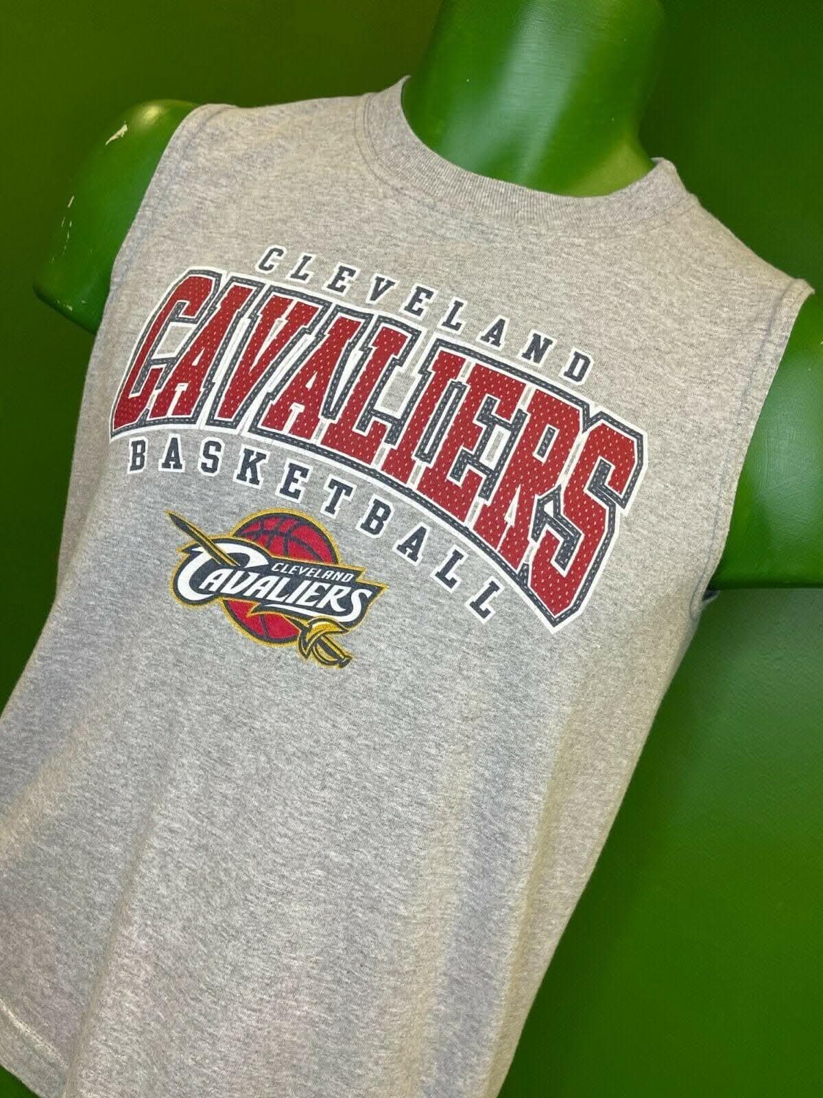 NBA Cleveland Cavaiers Majestic Sleeveless Vest T-Shirt Youth Small 6-8