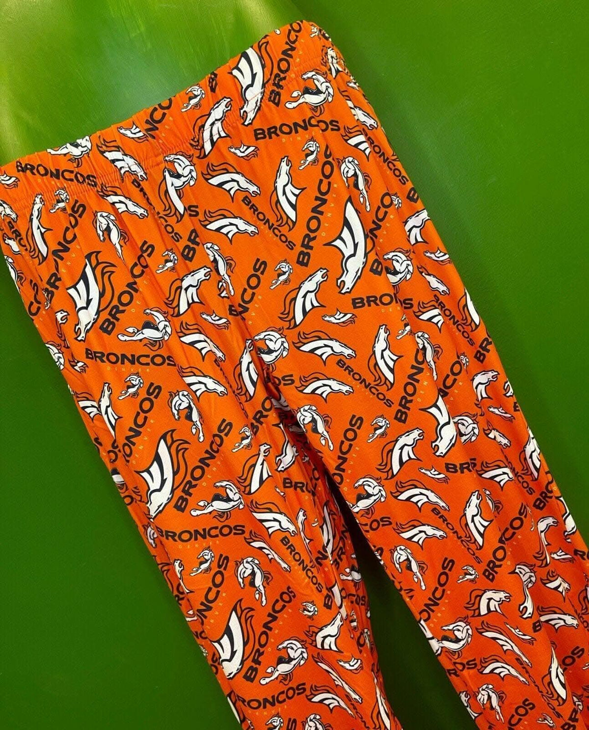 NFL Denver Broncos FOCO Repeat Print Lounge Pyjama Pants Trousers Women's Small  NWT