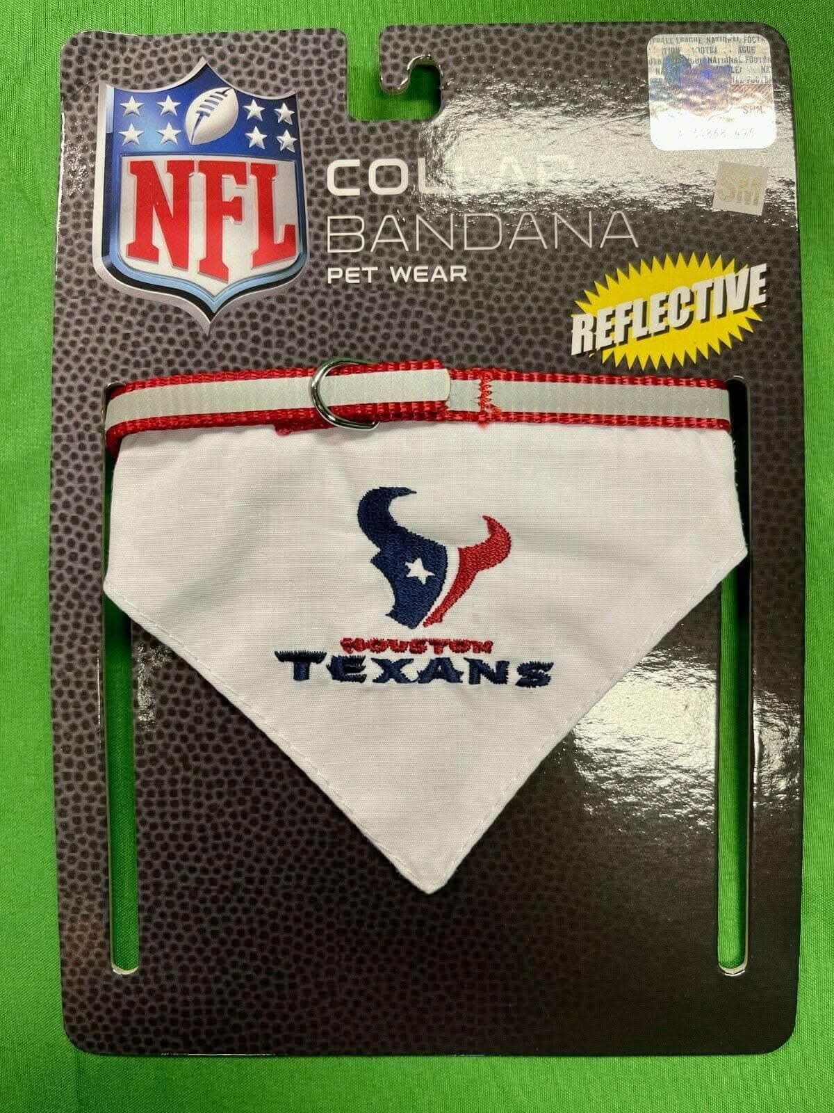 NFL Houston Texans Pet Collar Bandana Size Small NWT