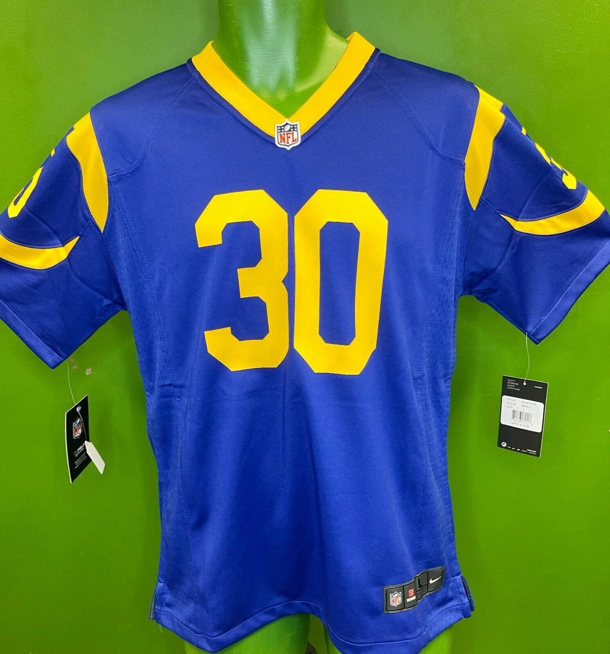 NFL Los Angeles Rams Todd Gurley #30 Game Jersey Youth Large NWT