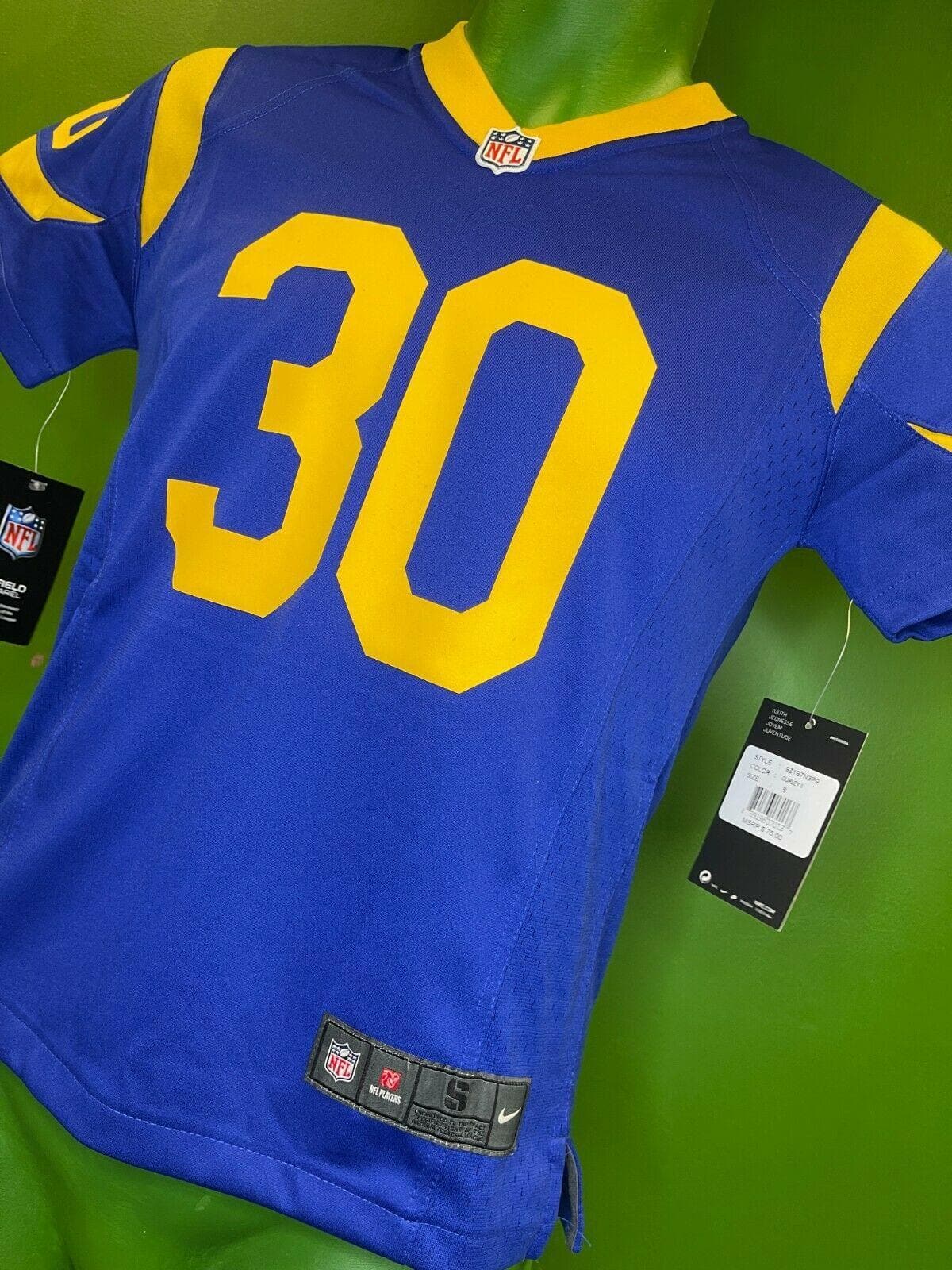 NFL Los Angeles Rams Todd Gurley #30 Game Jersey Youth Small NWT