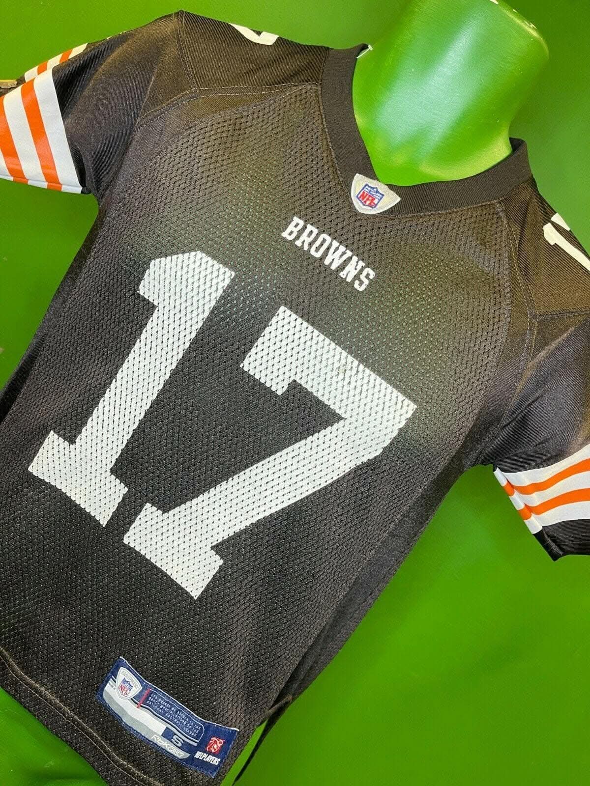 NFL Cleveland Browns Braylon Edwards #17 Reebok Jersey Youth Small 8