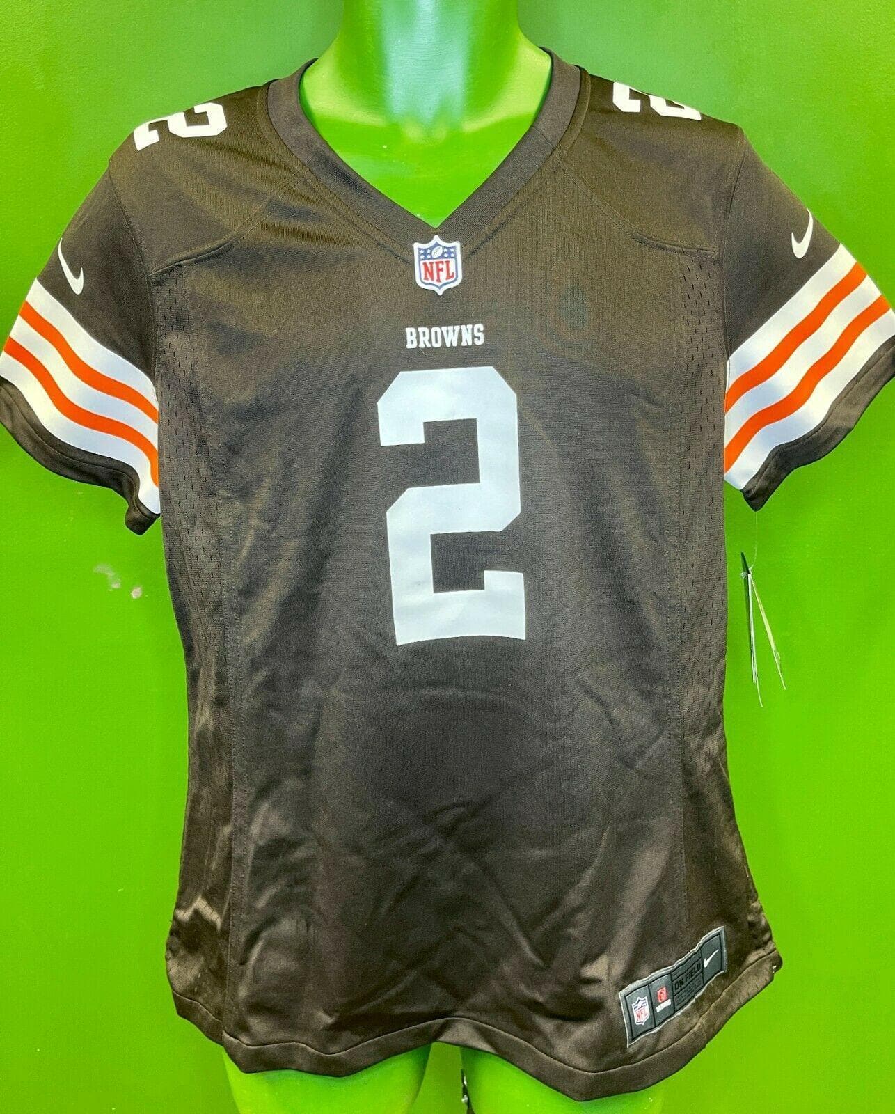 Nike On Field Cleveland Browns Johnny Manziel Jersey #2 Size M