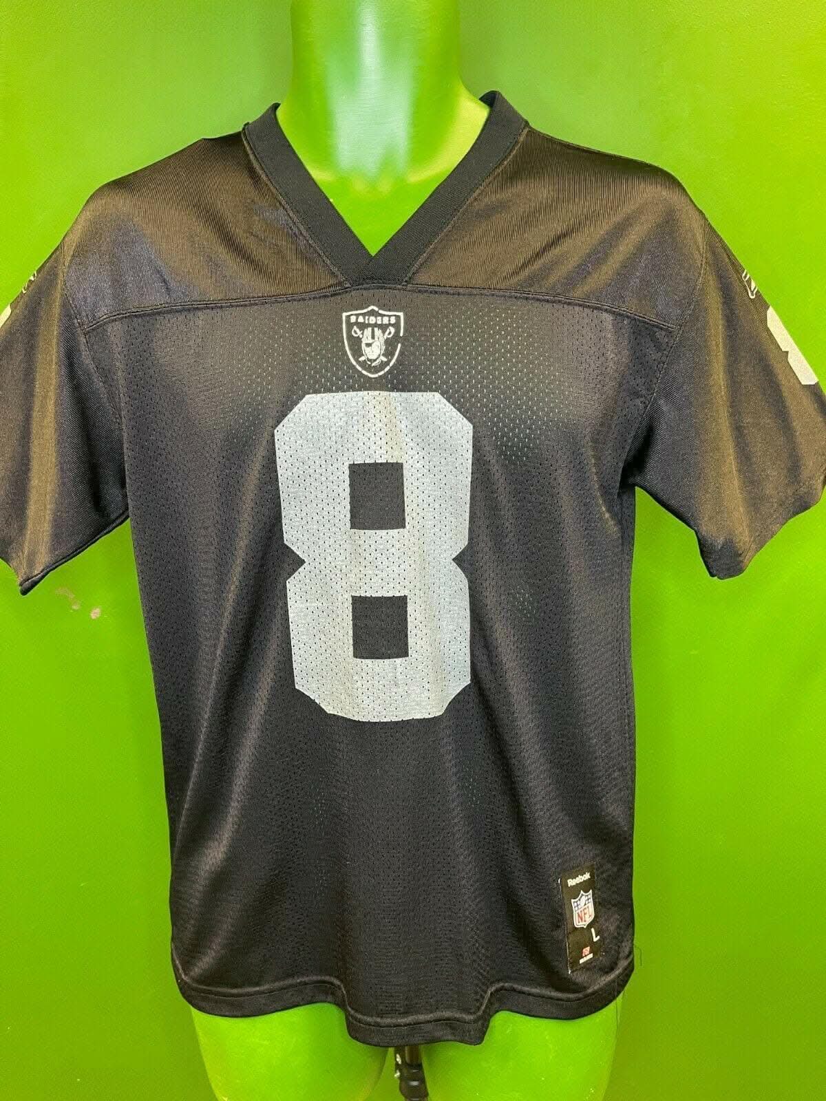 NFL Las Vegas Raiders Jason Campbell #8 Reebok Jersey Youth Large 14-16