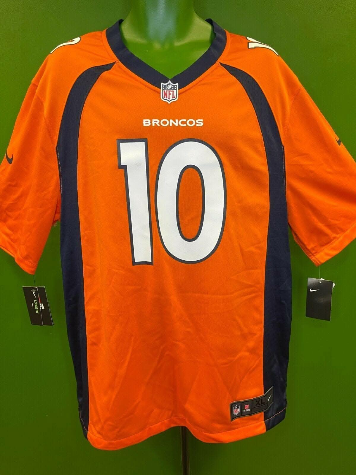 NFL Denver Broncos Jerry Jeudy #10 Game Jersey Men's X-Large NWT