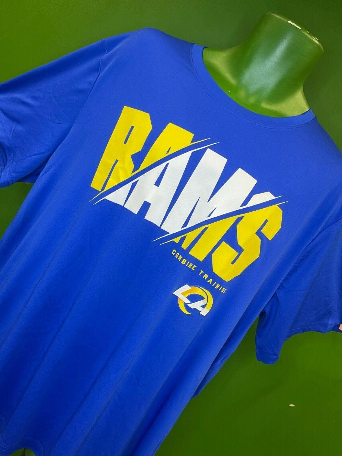 NFL Los Angeles Rams New Era Wicking T-Shirt Men's X-Large NWT