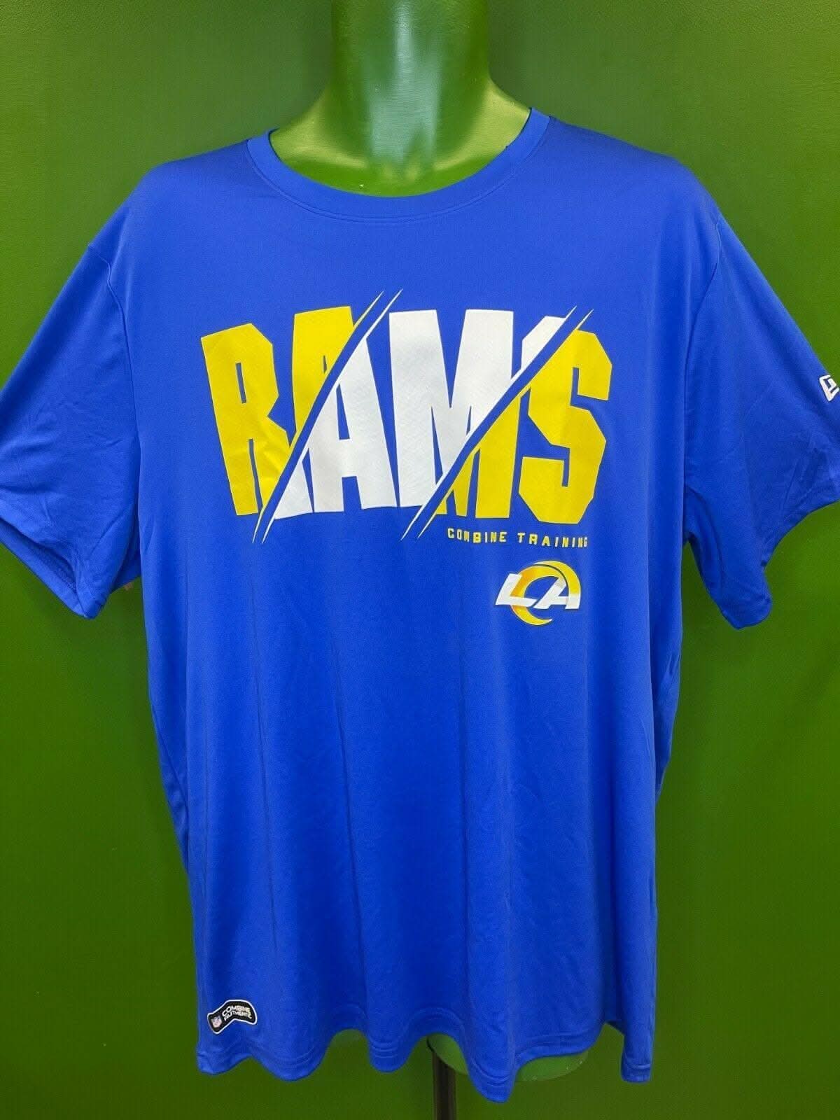NFL Los Angeles Rams New Era Wicking T-Shirt Men's X-Large NWT
