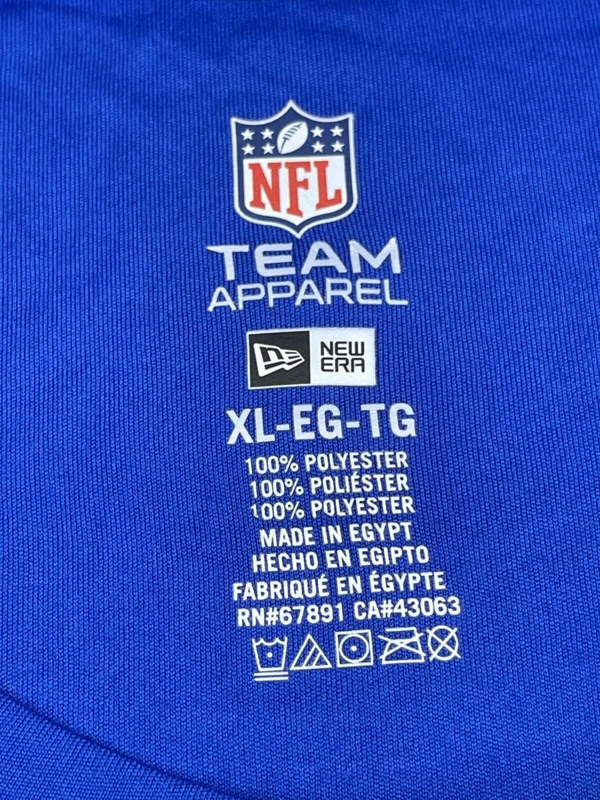 NFL Los Angeles Rams New Era Wicking T-Shirt Men's X-Large NWT